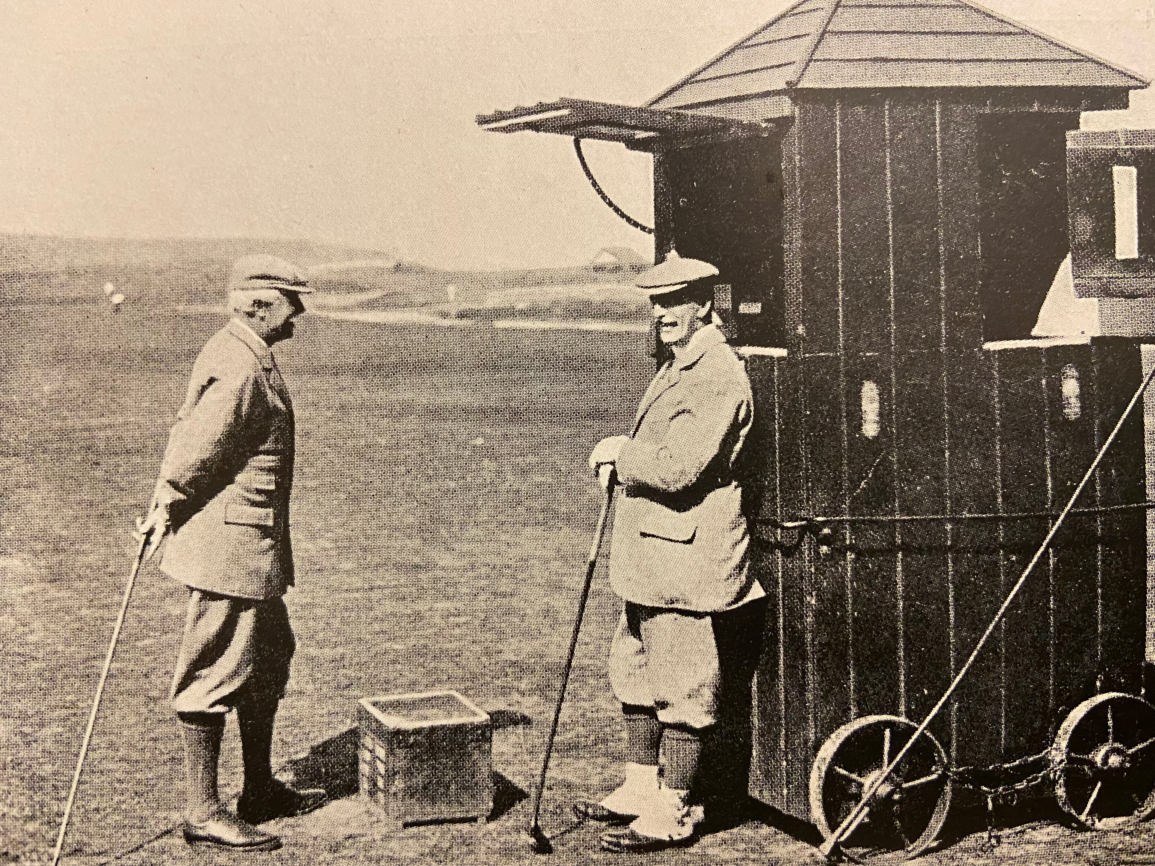 The first man to play golf in America