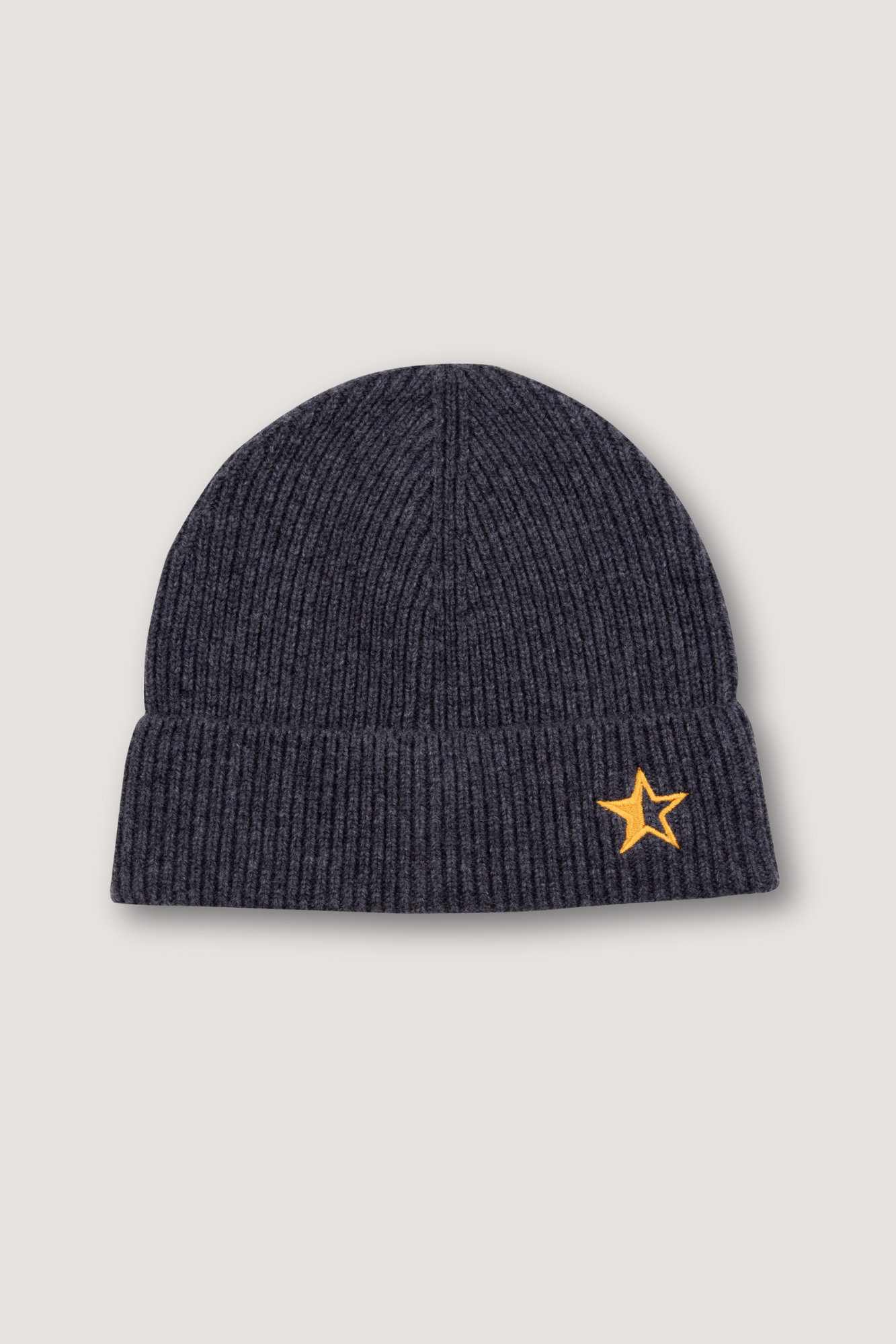 Luxe Star Beanie - Charcoal