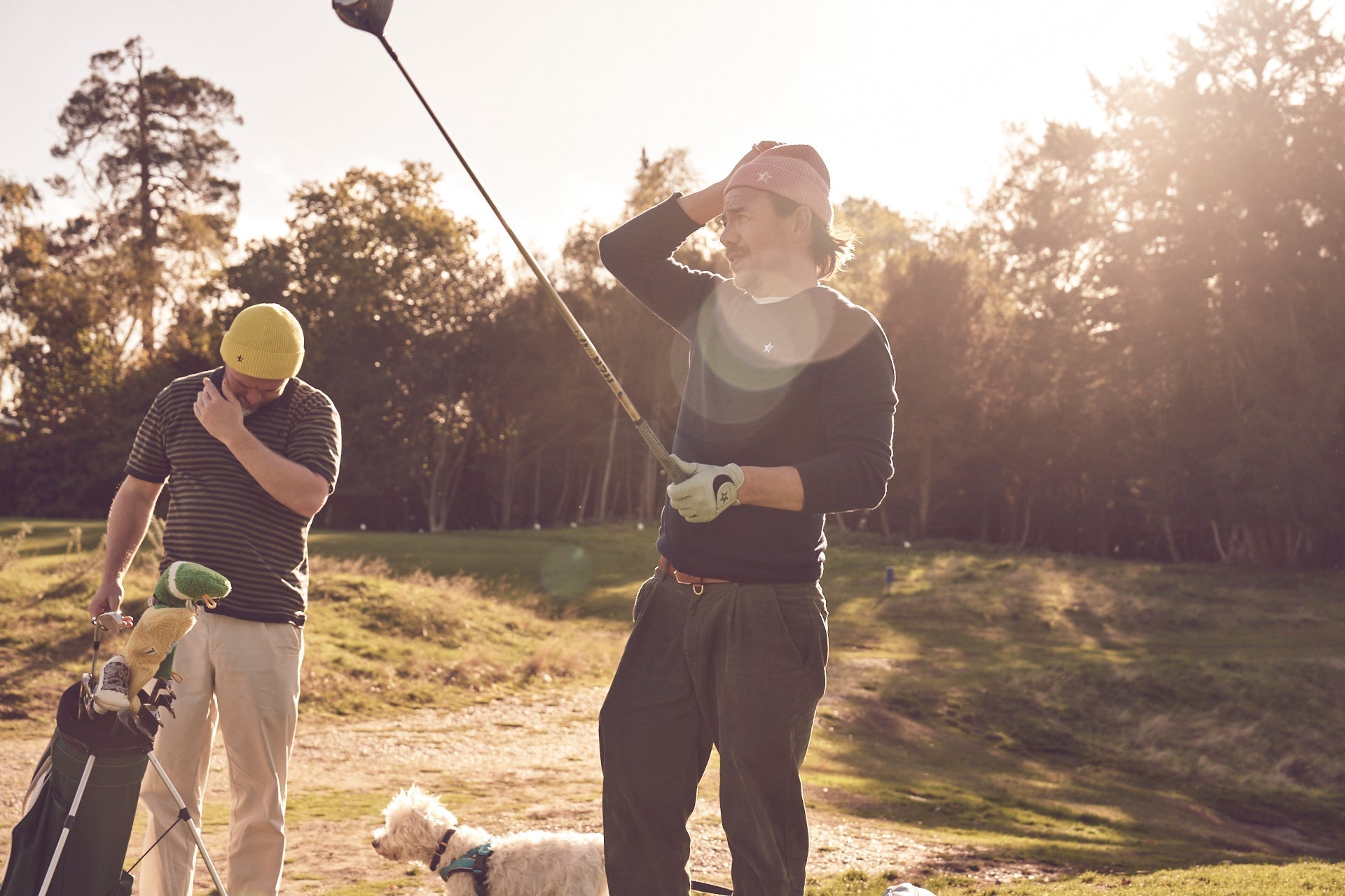 Sounder Golf | Sounder Golf | Clothing | Knits | Eden Knit with Pointelle Star - Deep Navy | Knits & Sweats