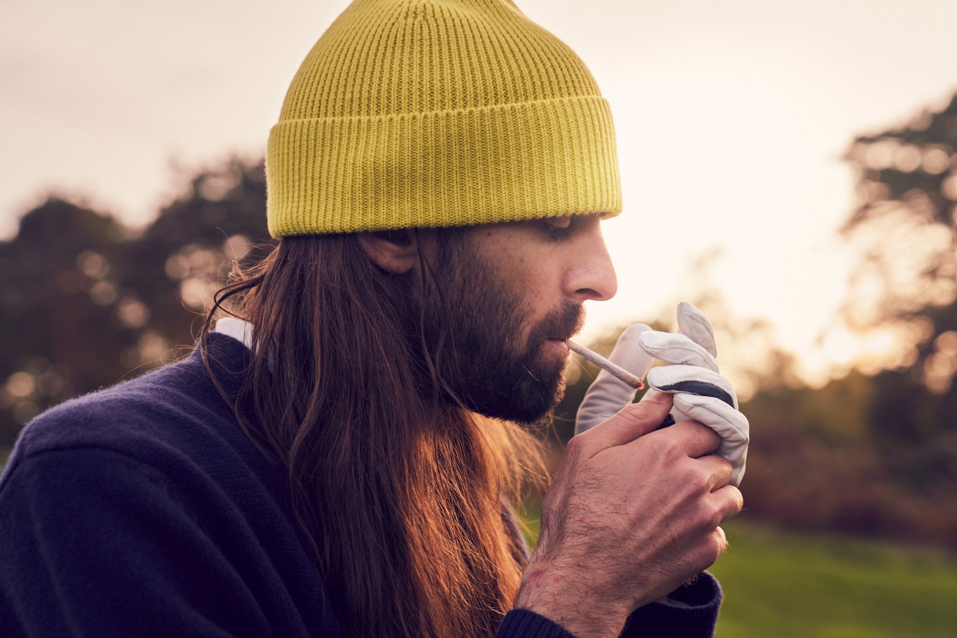 Sounder Golf | Sounder Golf | Hats | Luxe Star Beanie - Neon Yellow | Hats & Caps