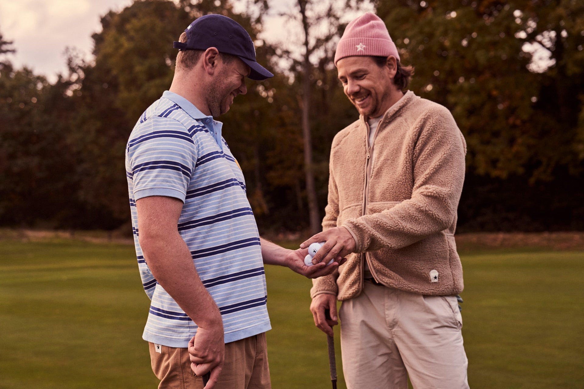 Sounder Golf | Sounder Golf | Clothing | Fleeces | Himalayas Fleece Jacket - Oat | Outerwear