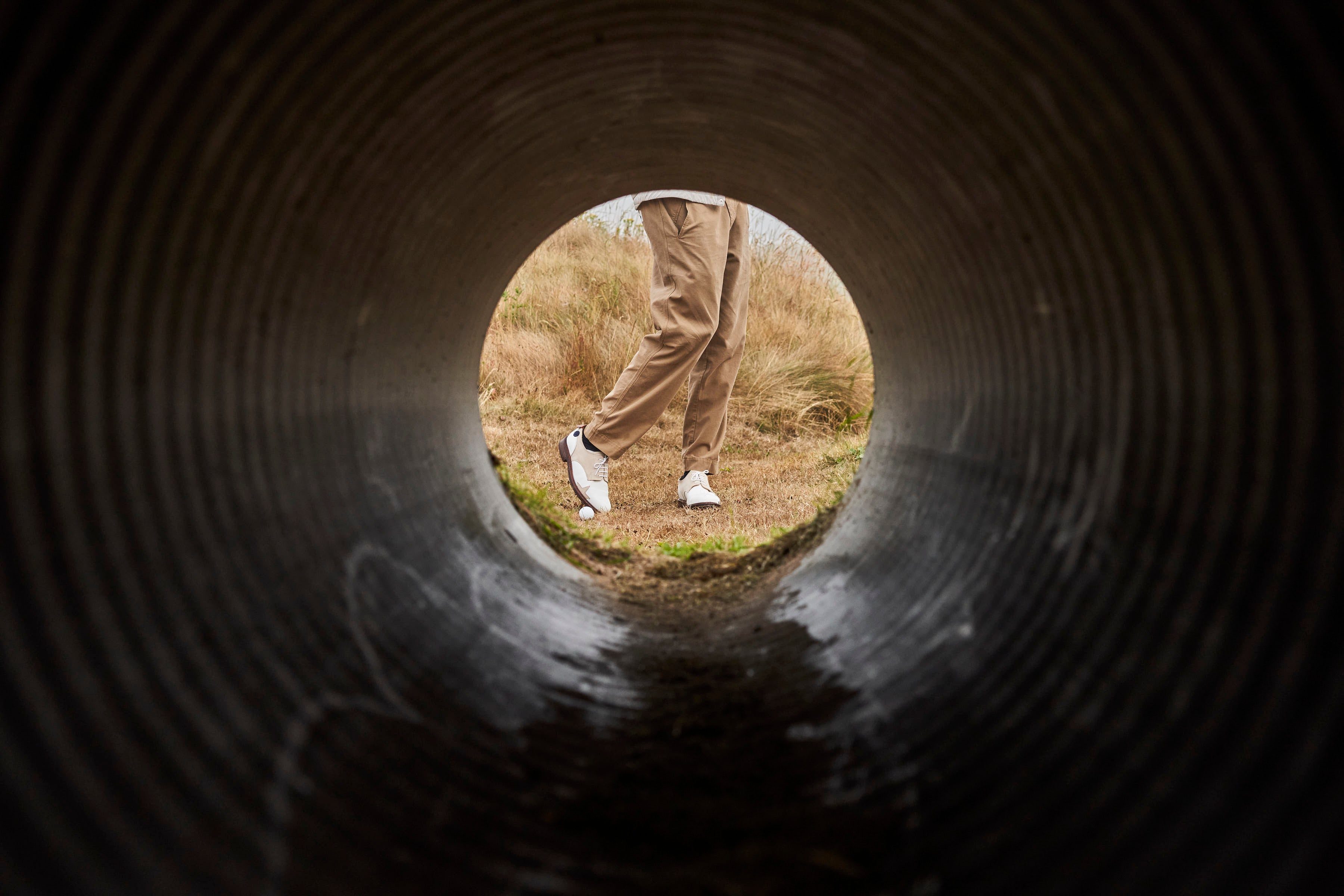 Sounder Golf | Sounder Golf | Golf Shoes | The Sounder x Grenson Golf Shoe - White | Shoes