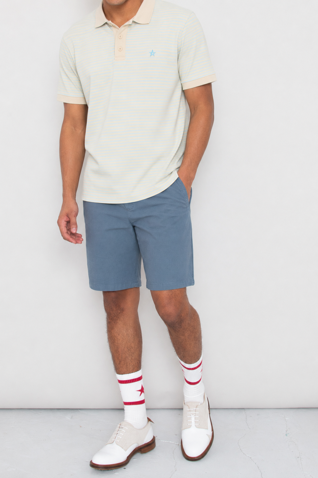 Play Well Polo - Mint / Natural
