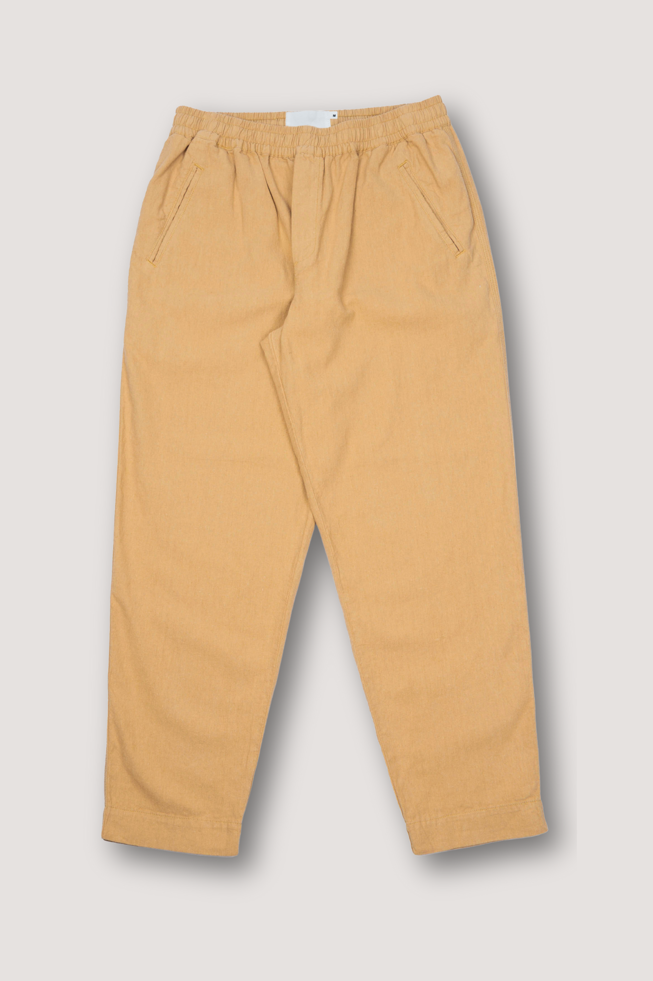 Drawcord Good Walk Chino - Tan Linen