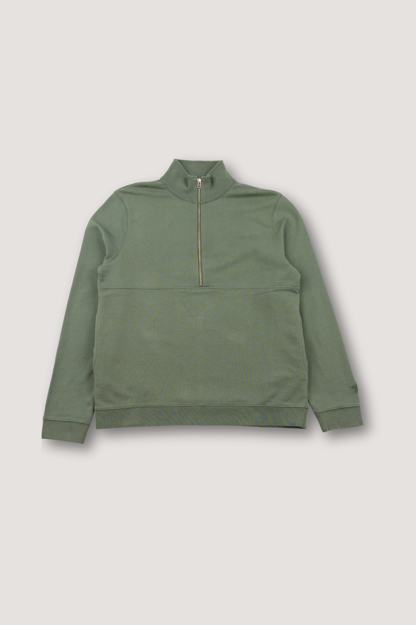Half Zip Sweat - Khaki