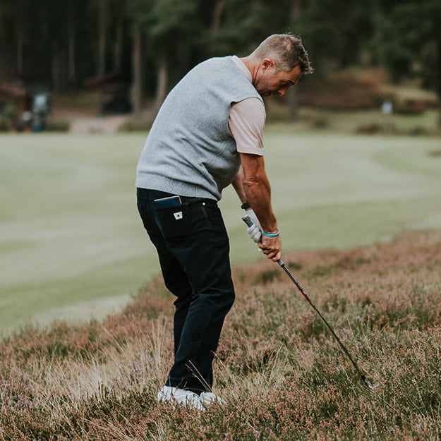 Sounder Golf | Sounder Golf | Clothing | Trousers | Clubhouse Five Pocket Cord - Deep Navy | Trousers & Shorts