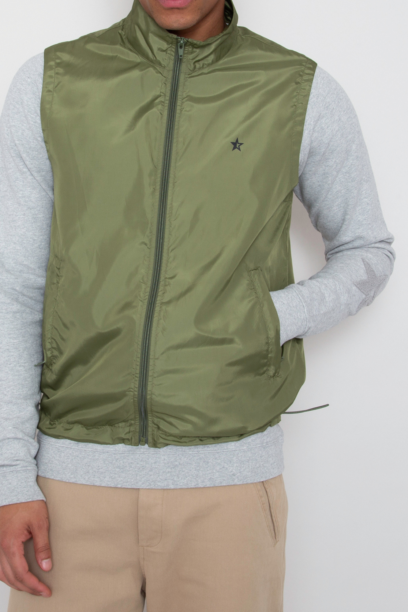 Pac Mach Gilet - Olive Ripstop