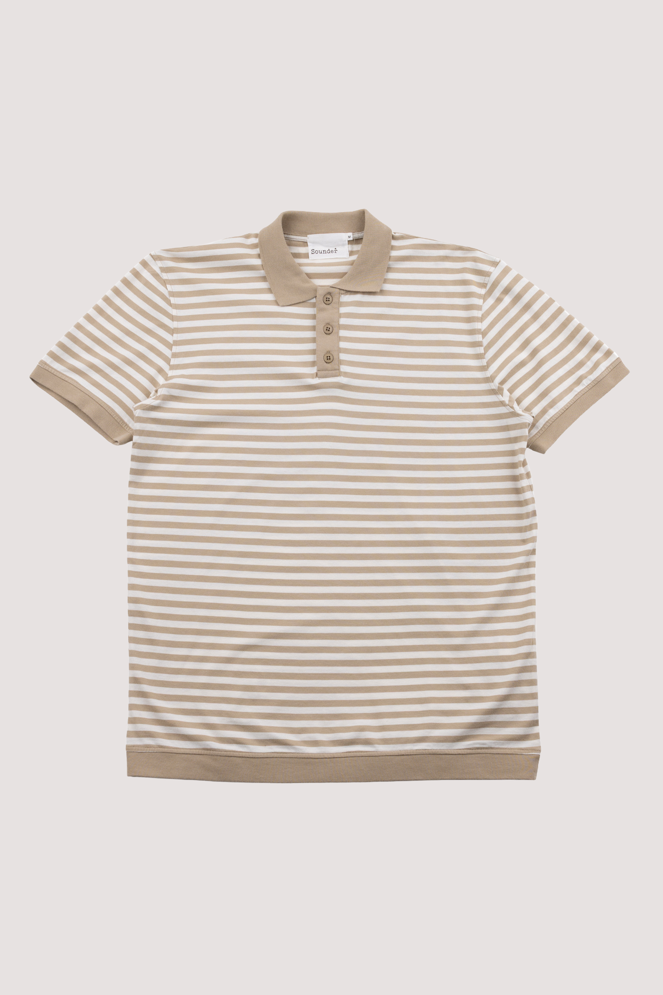 Play Well Polo - Sand Stripe