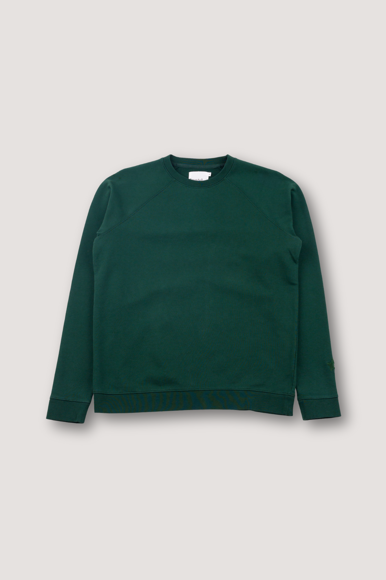 Raglan Star Sweat - Dark Green