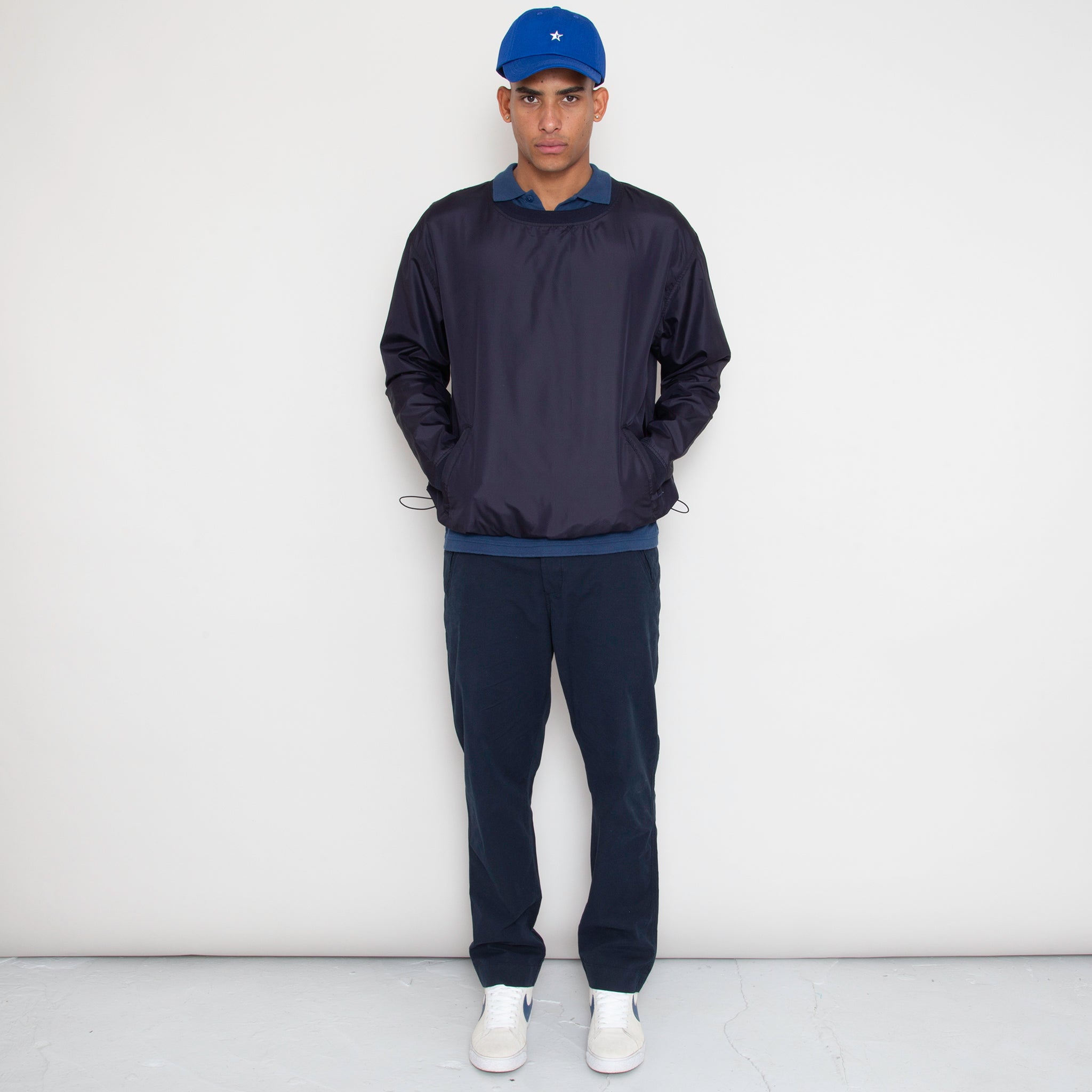 Sounder Golf | Sounder Golf | Clothing | Outerwear | Pac Mach Overhead - Deep Navy Ripstop | Outerwear