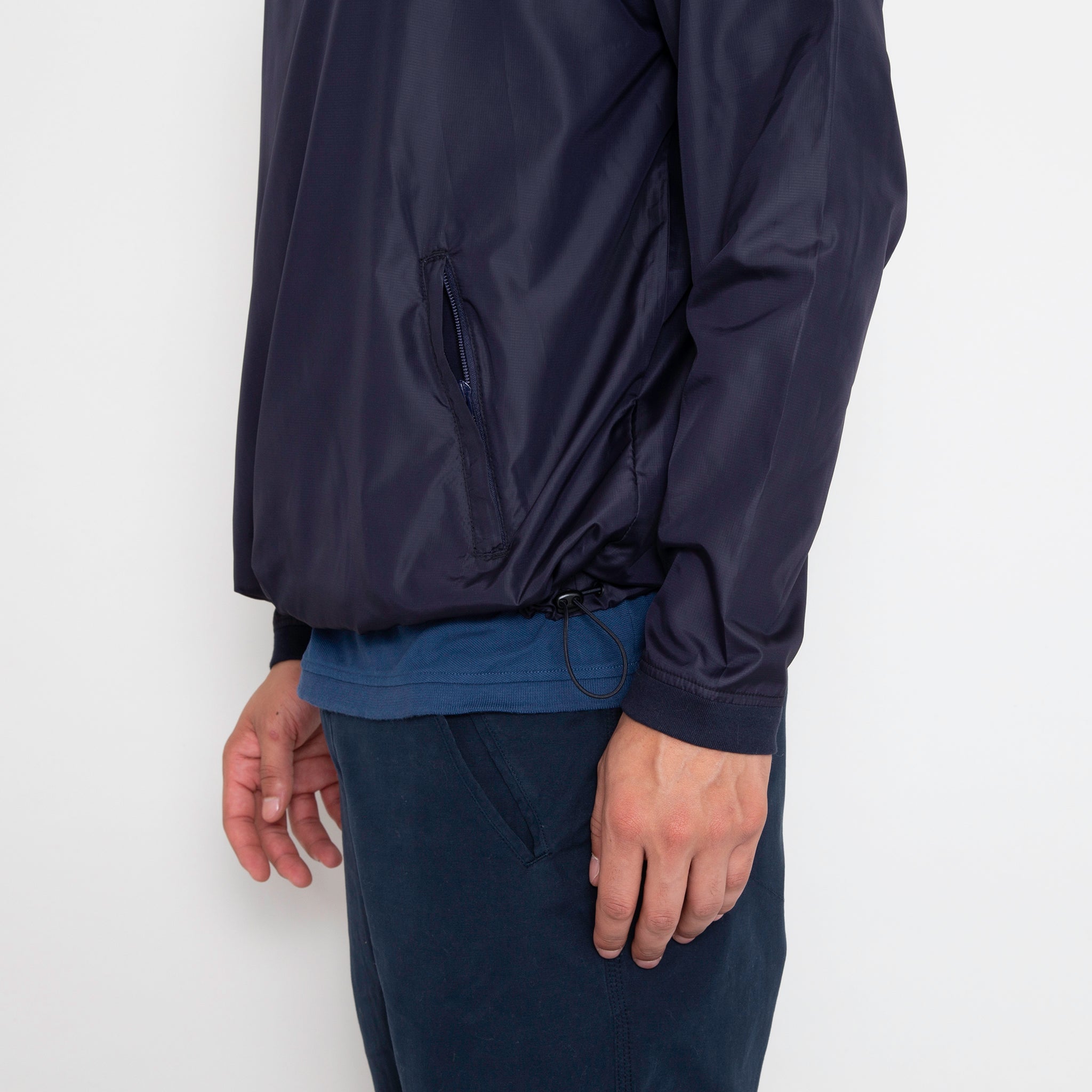 Sounder Golf | Sounder Golf | Clothing | Outerwear | Pac Mach Overhead - Deep Navy Ripstop | Outerwear