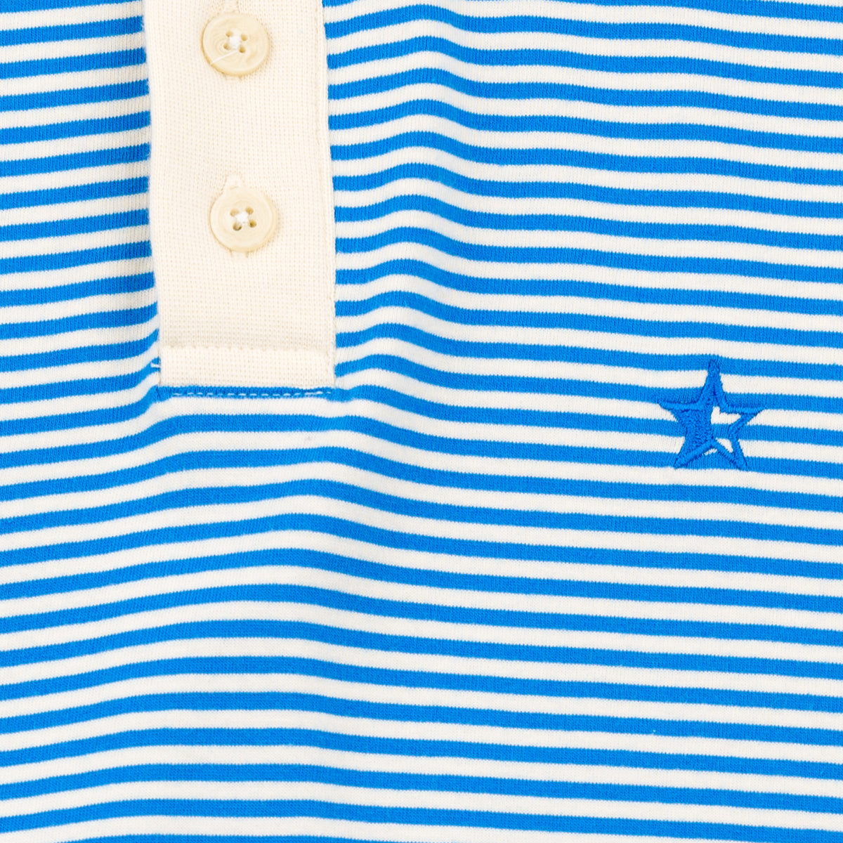 Sounder Golf | Sounder Golf | Clothing | Polos | Play Well Polo - Royal Blue / Off White Stripe | Polos