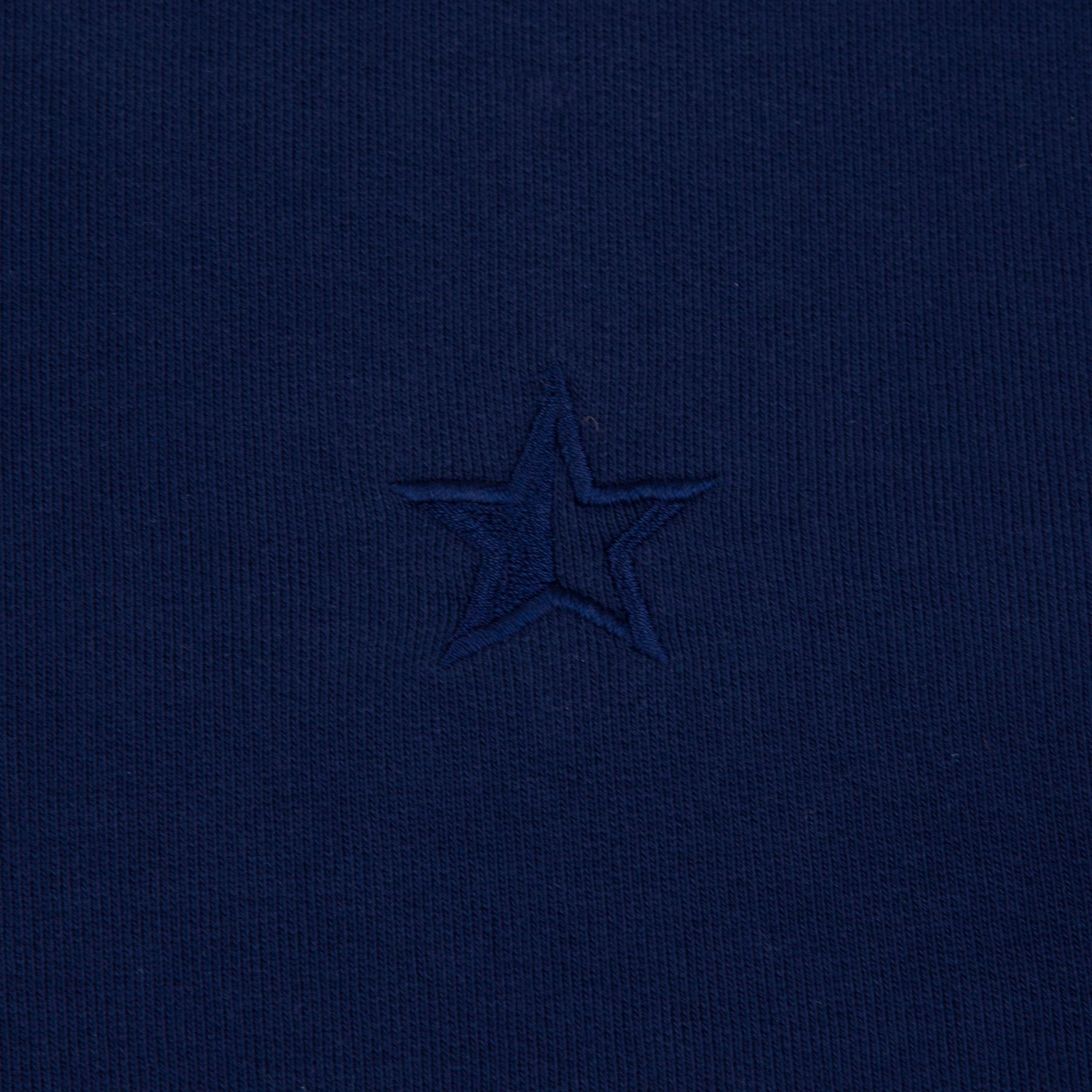 Sounder Golf | Sounder Golf | Sweats | Big Mach Long Sleeve Polo Sweat - Deep Navy / Natural | Knits & Sweats