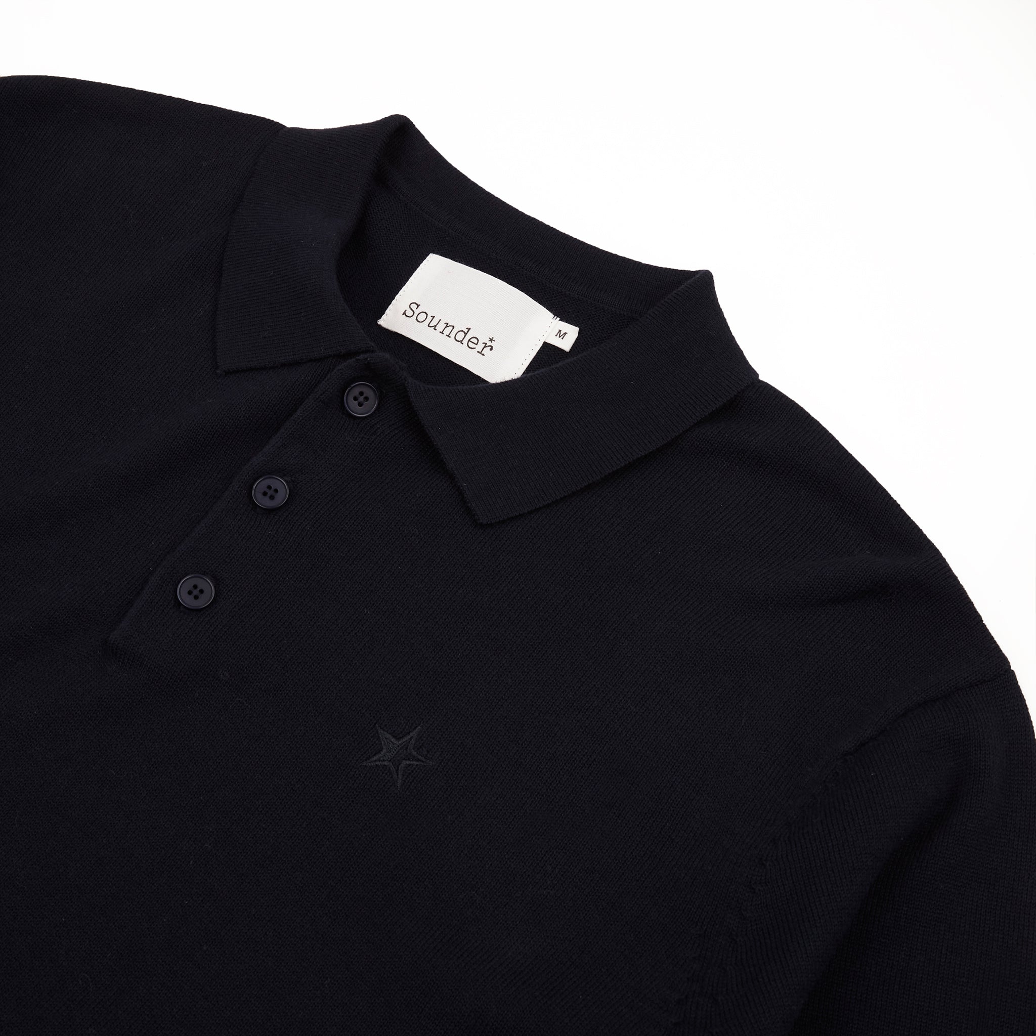 Sounder Golf | Sounder Golf | Clothing | Knits | Fine Cut Knitted Polo - Deep Navy | Knits & Sweats