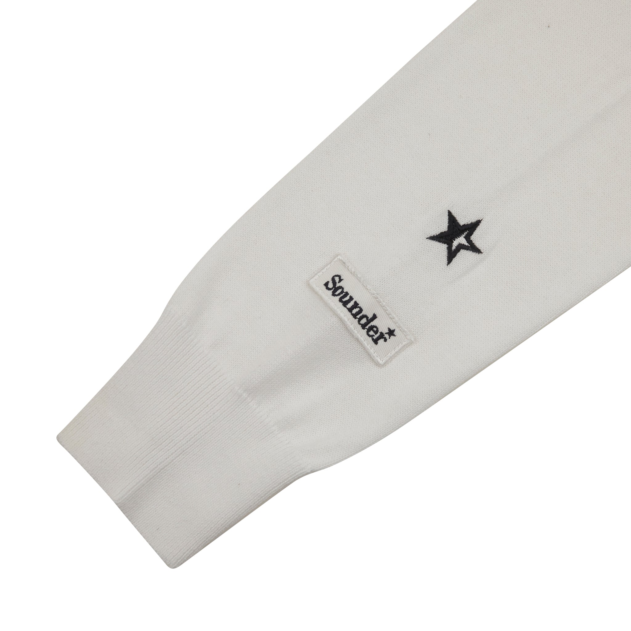 Sounder Golf | Sounder Golf | Knits | Fine Cut Half Zip - Off White | Knits & Sweats