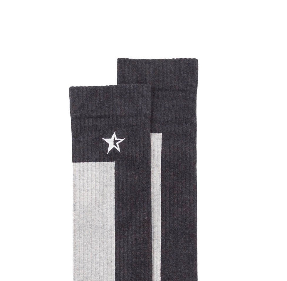 Sounder Golf | Sounder Golf | Clothing | Socks | Long Marl Sock - Charcoal | Socks