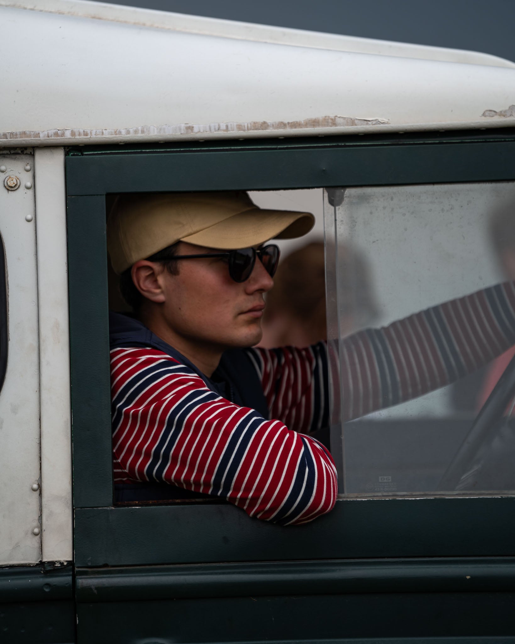 Sounder Golf | Sounder Golf | Clothing | Polos | Monterey Long Sleeve Polo - Deep Red and Navy | Polos