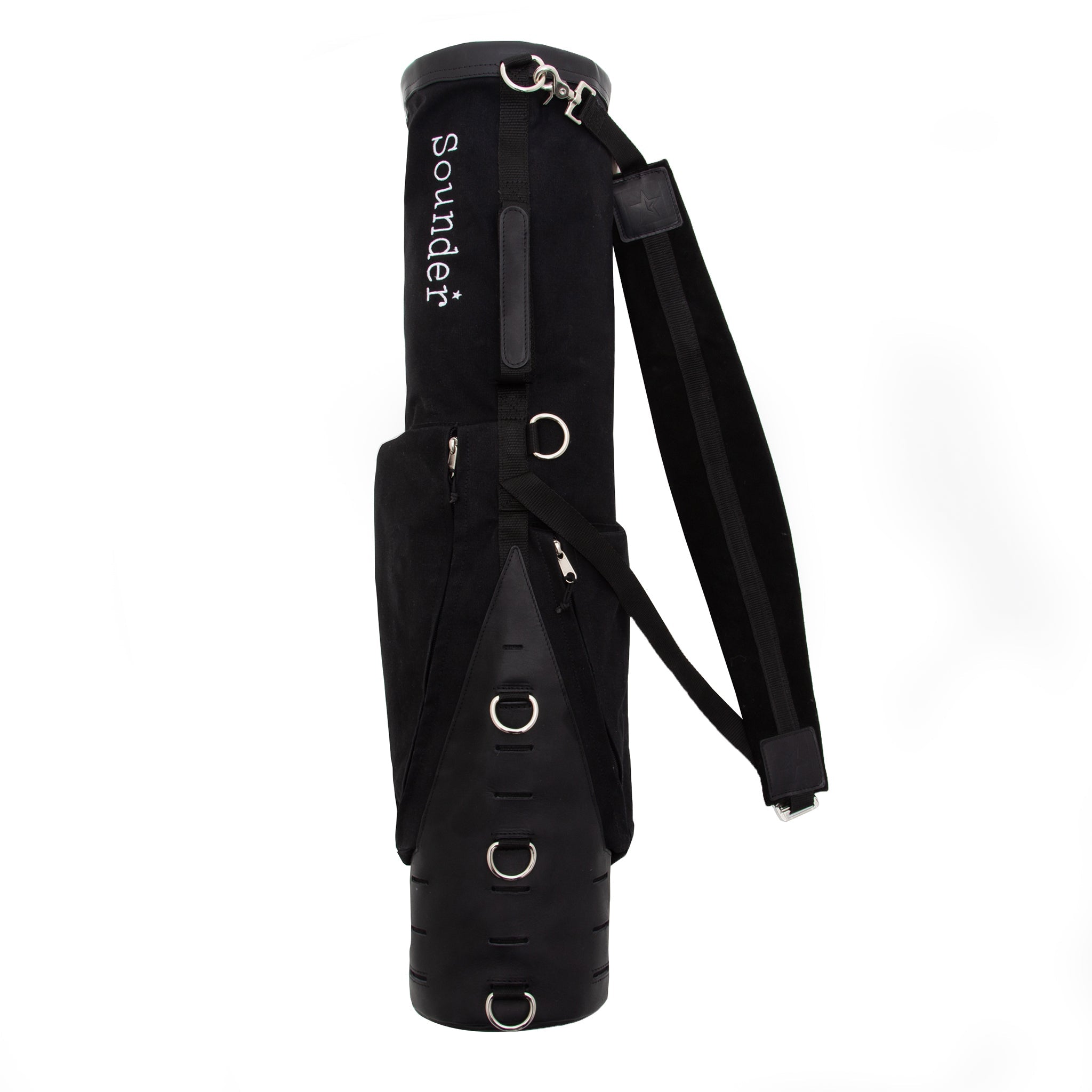 Sounder Golf | Sounder Golf | Golf Bags | The Sounder Golf Bag - Black / Black | Bag