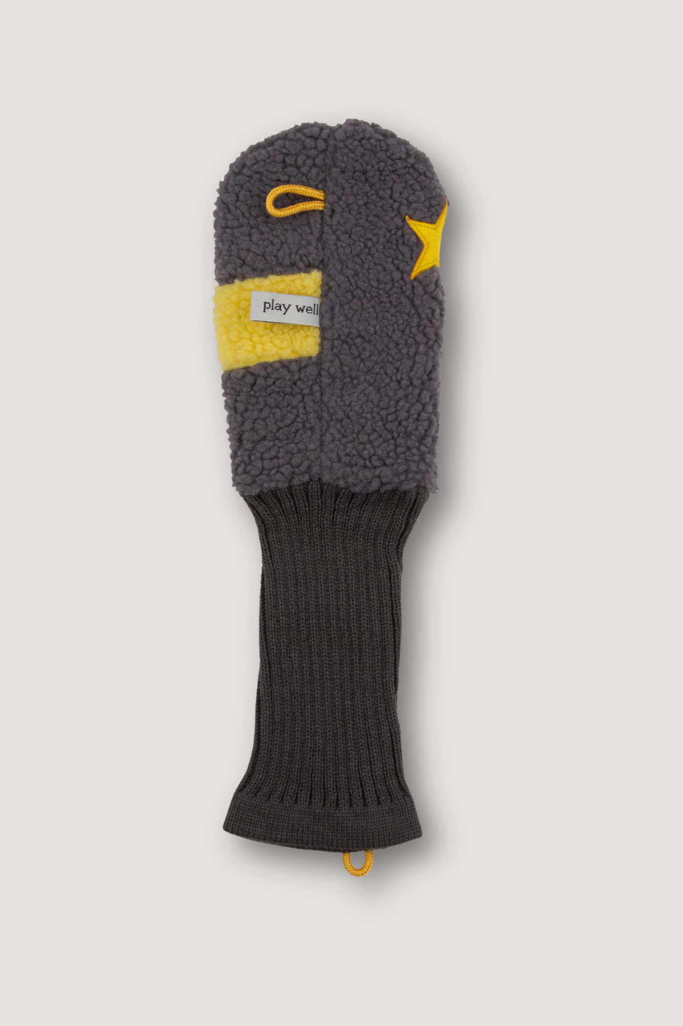Driver Headcover - Charcoal / Gold