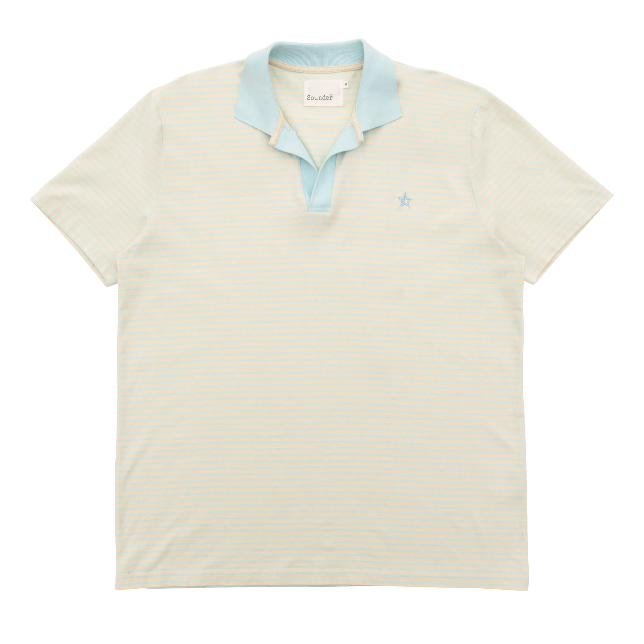 Sounder Golf | Sounder Golf | Clothing | Polos | Capri Collar Polo - Mint/ Natural | Polos
