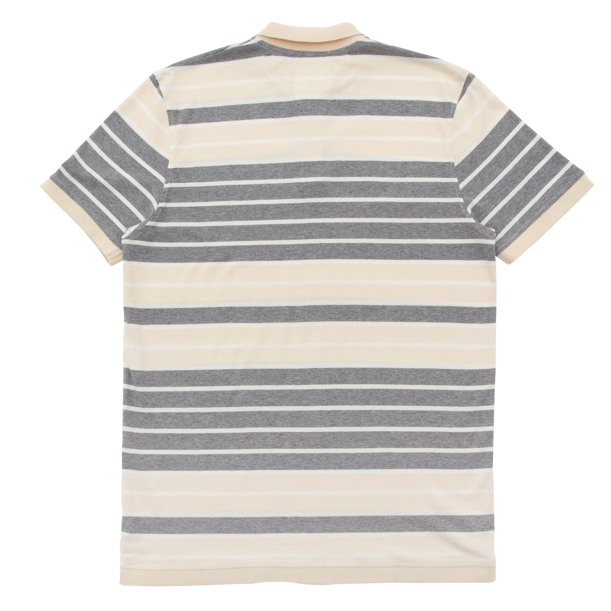 Sounder Golf | Sounder Golf | Clothing | Polos | Play Well Polo - Mid Grey / Natural | Polos