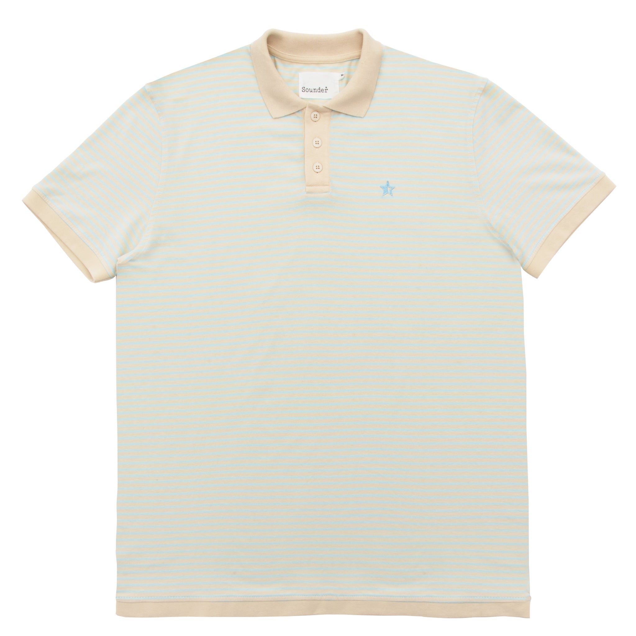Sounder Golf | Sounder Golf | Clothing | Polos | Play Well Polo - Mint / Natural | Polos