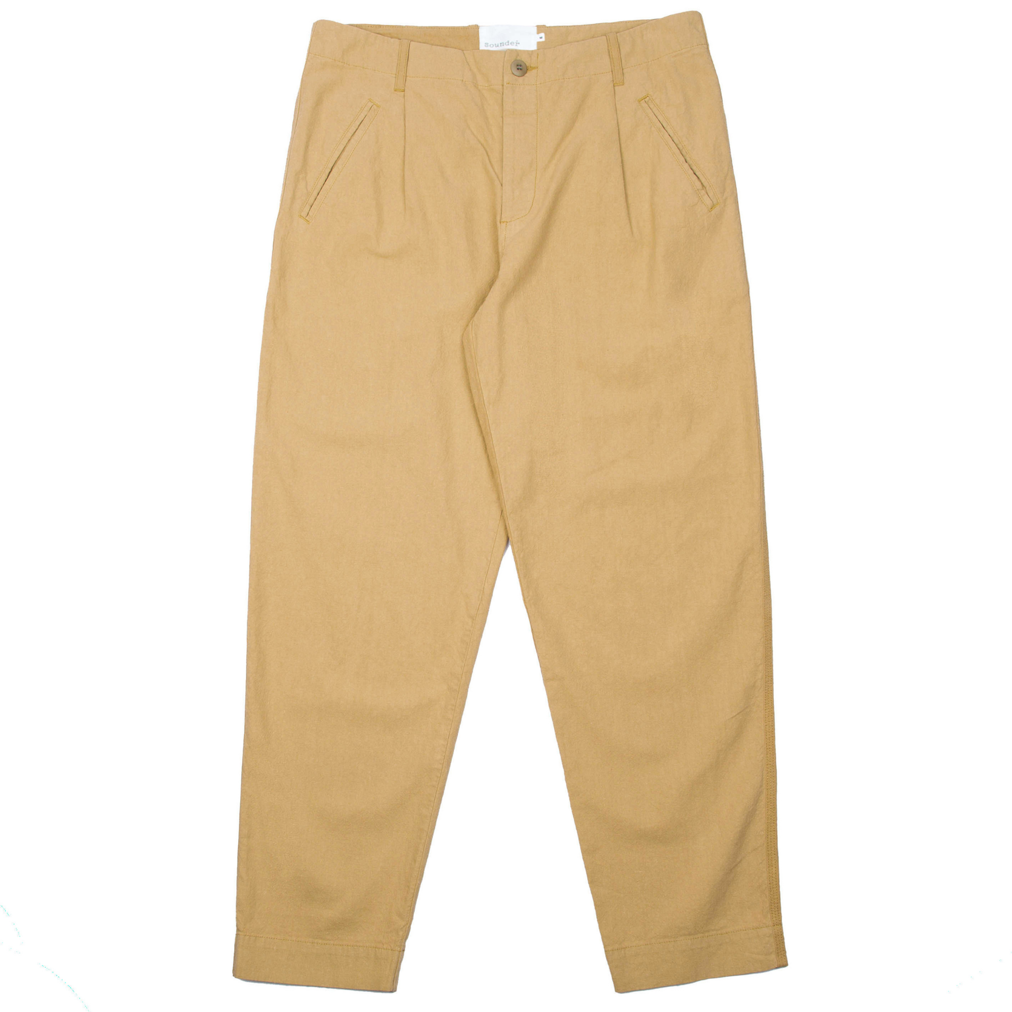 Good Walk Chino - Tan Linen
