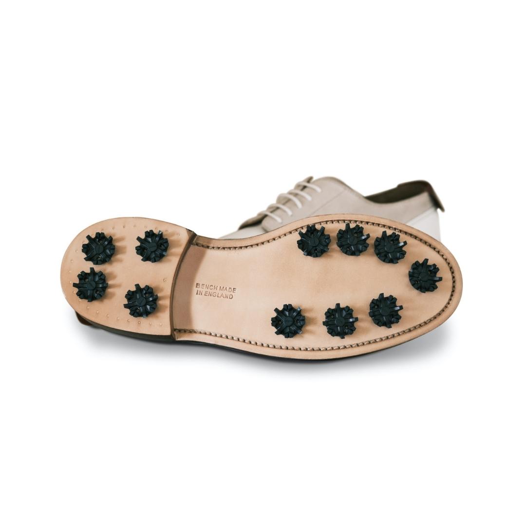 Sounder Golf | Sounder Golf | Golf Shoes | The Sounder x Grenson Golf Shoe - White | Shoes