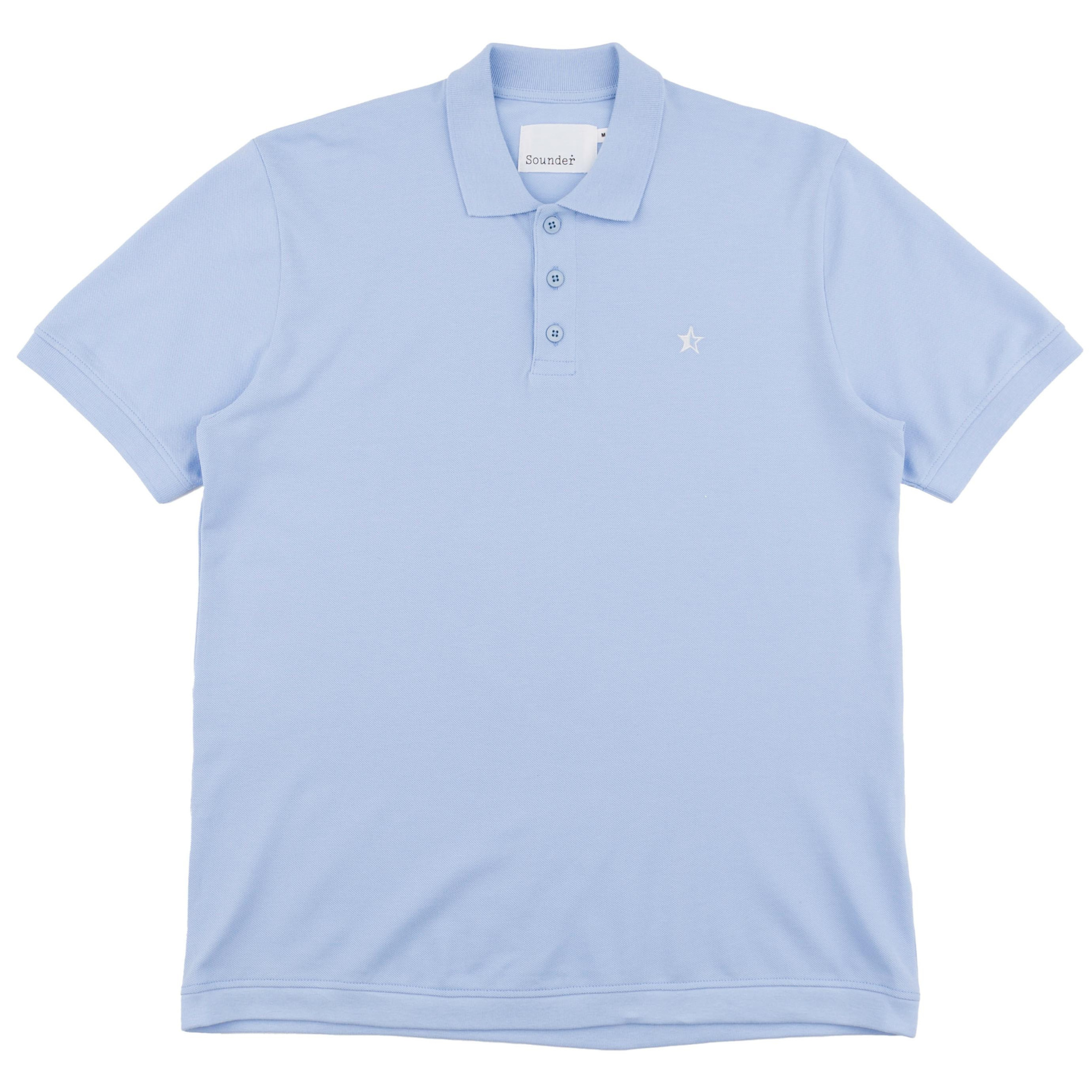 Sounder Golf | Sounder Golf | Polos | Play Well Polo - Sky | Polos