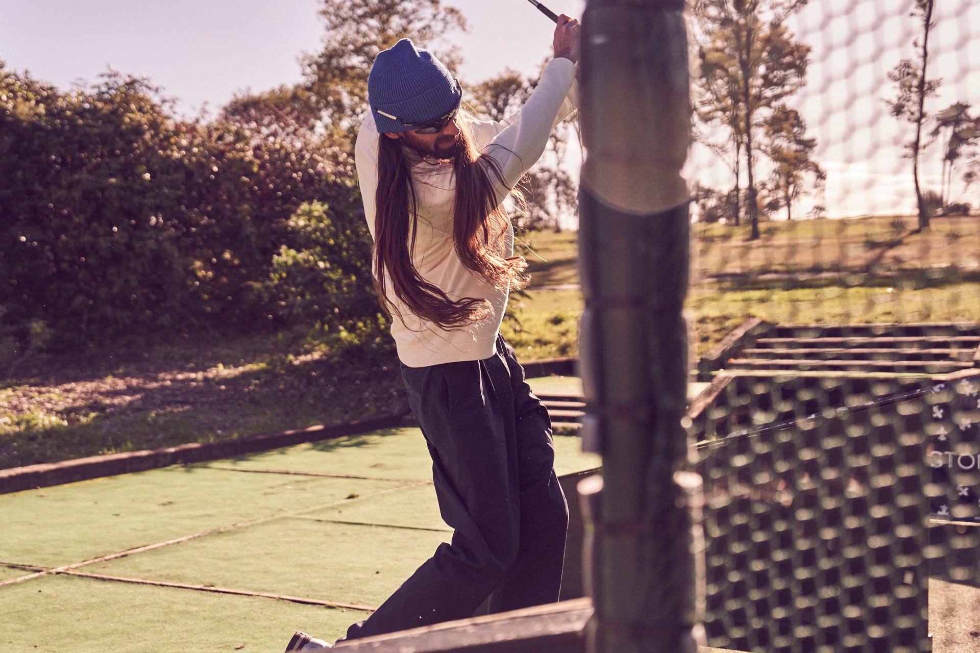 Luxe Star Beanie - Cobalt