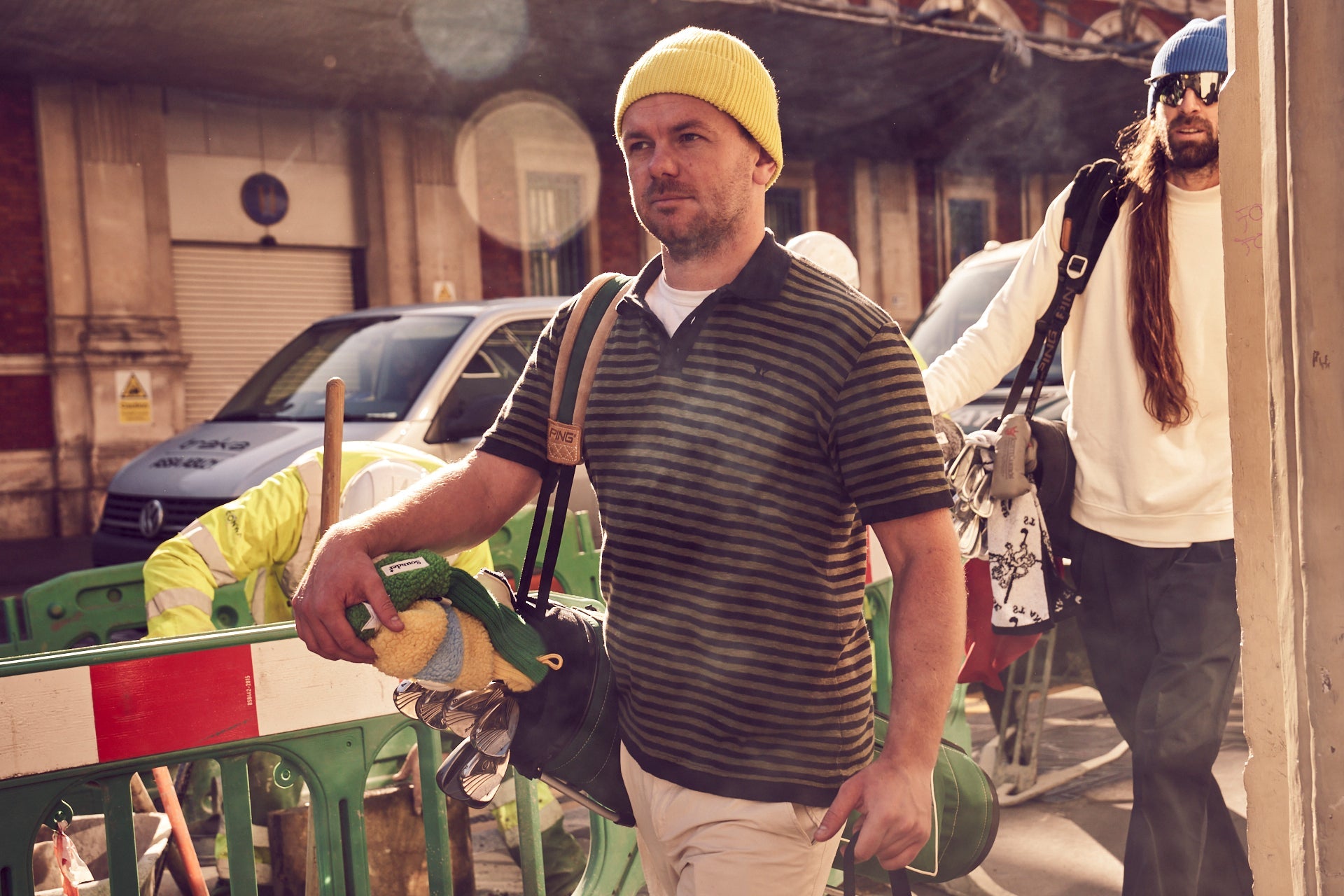 Sounder Golf | Sounder Golf | Hats | Luxe Star Beanie - Neon Yellow | Hats & Caps