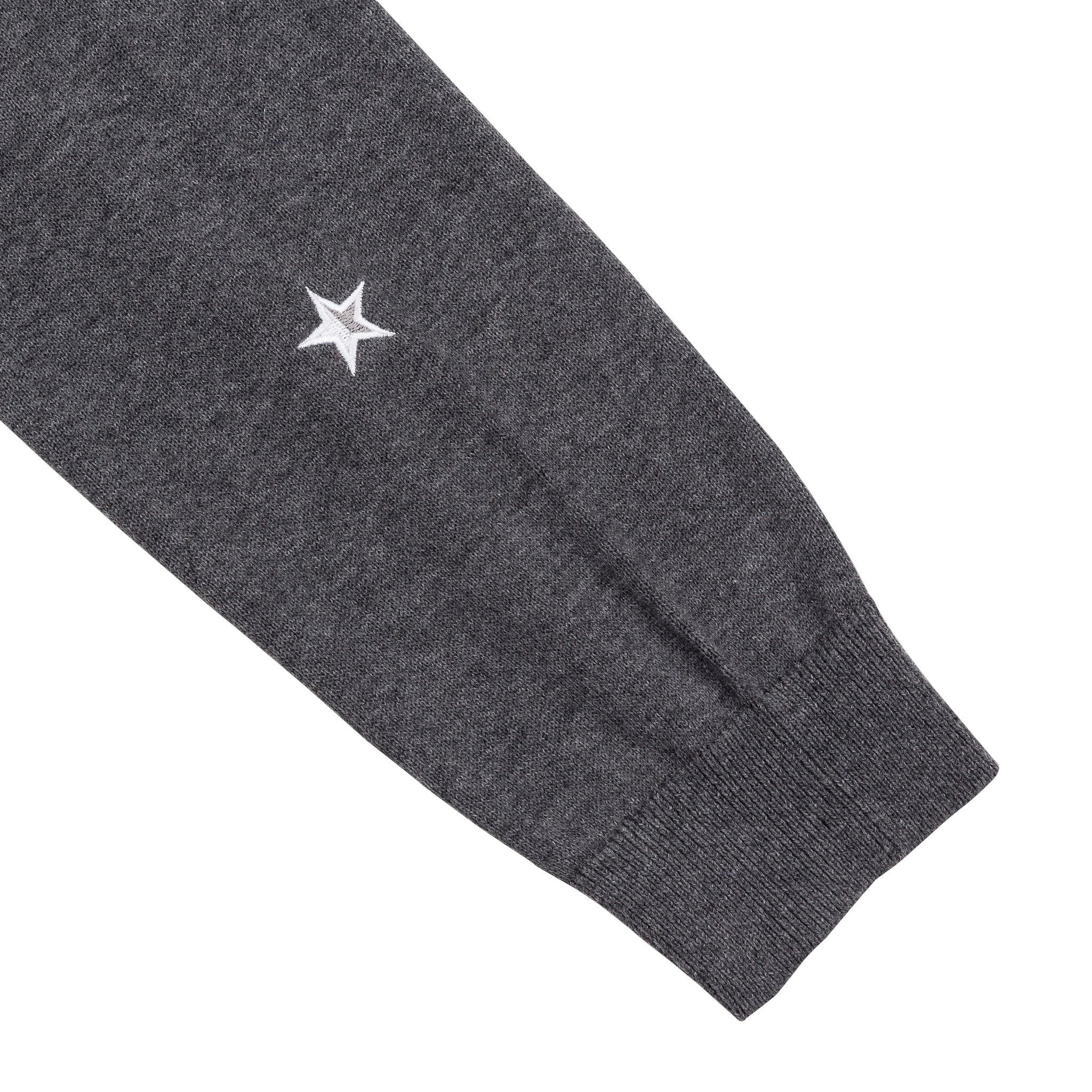 Sounder Golf | Sounder Golf | Clothing | Knits | Fine Cut Knitted Polo - Dark Grey Melange | Knits & Sweats