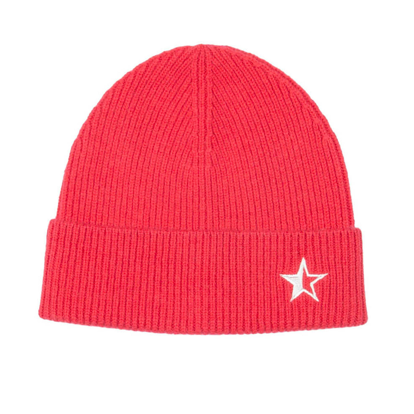 Luxe Star Beanie - Red