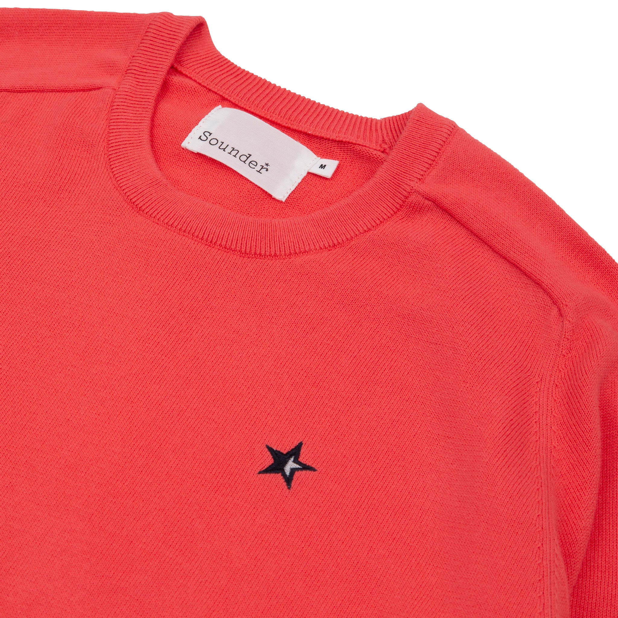 Sounder Golf | Sounder Golf | Clothing | Knits | Good Look Crew - Deep Orange | Knits & Sweats