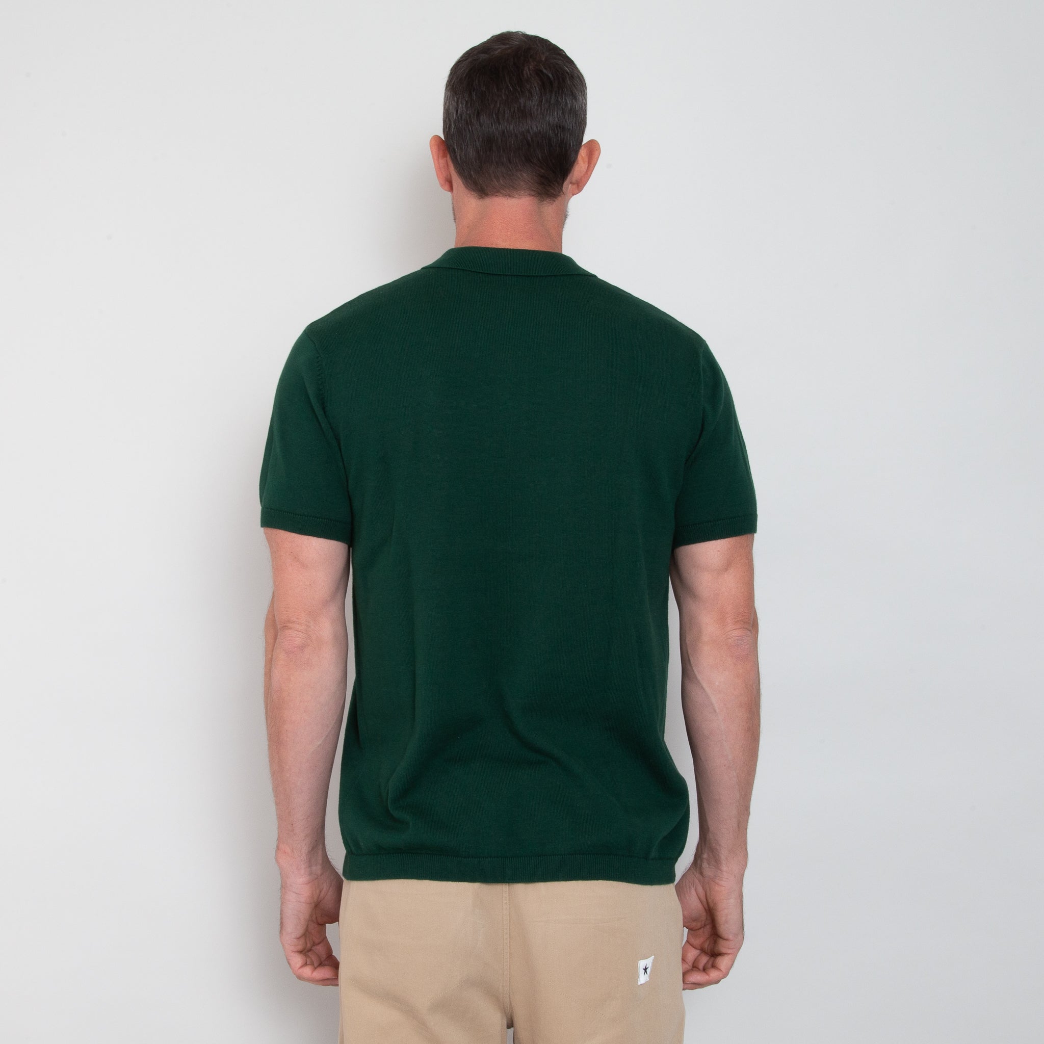 Sounder Golf | Sounder Golf | Polos | Play Well Knitted Polo - Pine | Polos