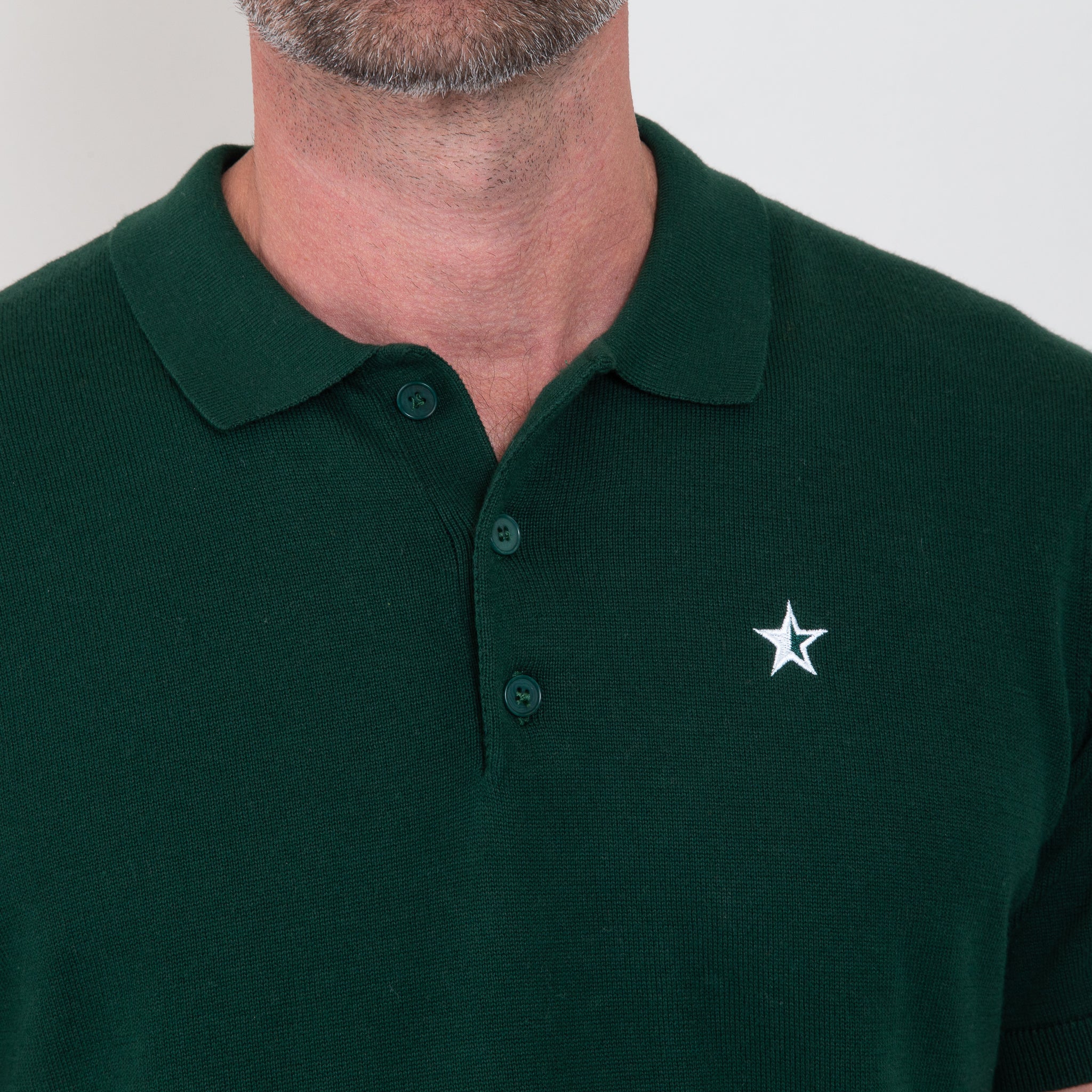 Sounder Golf | Sounder Golf | Polos | Play Well Knitted Polo - Pine | Polos