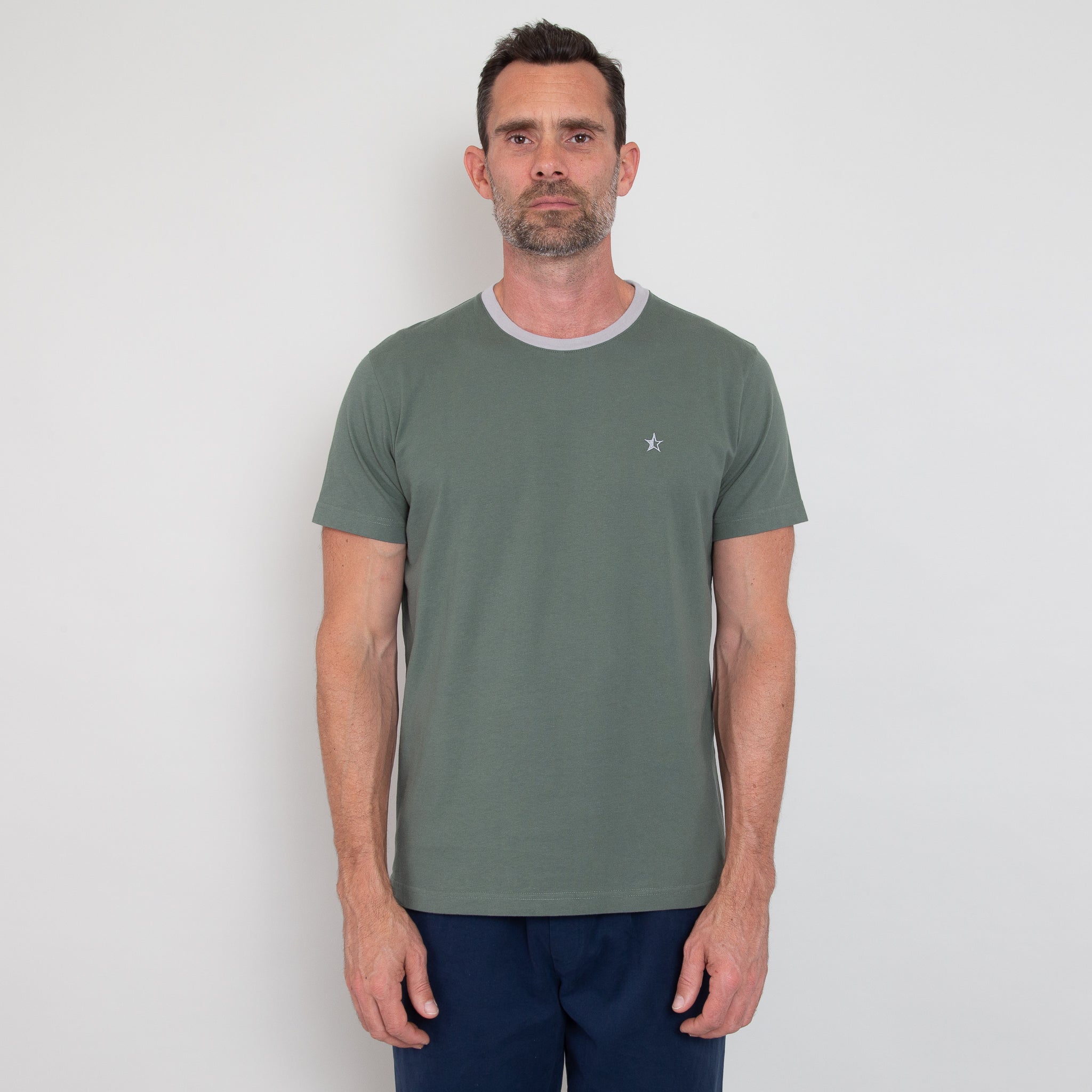 Sounder Golf | Sounder Golf | T-Shirts | Classic Star T-shirt - Olive | T-Shirts & Shirts