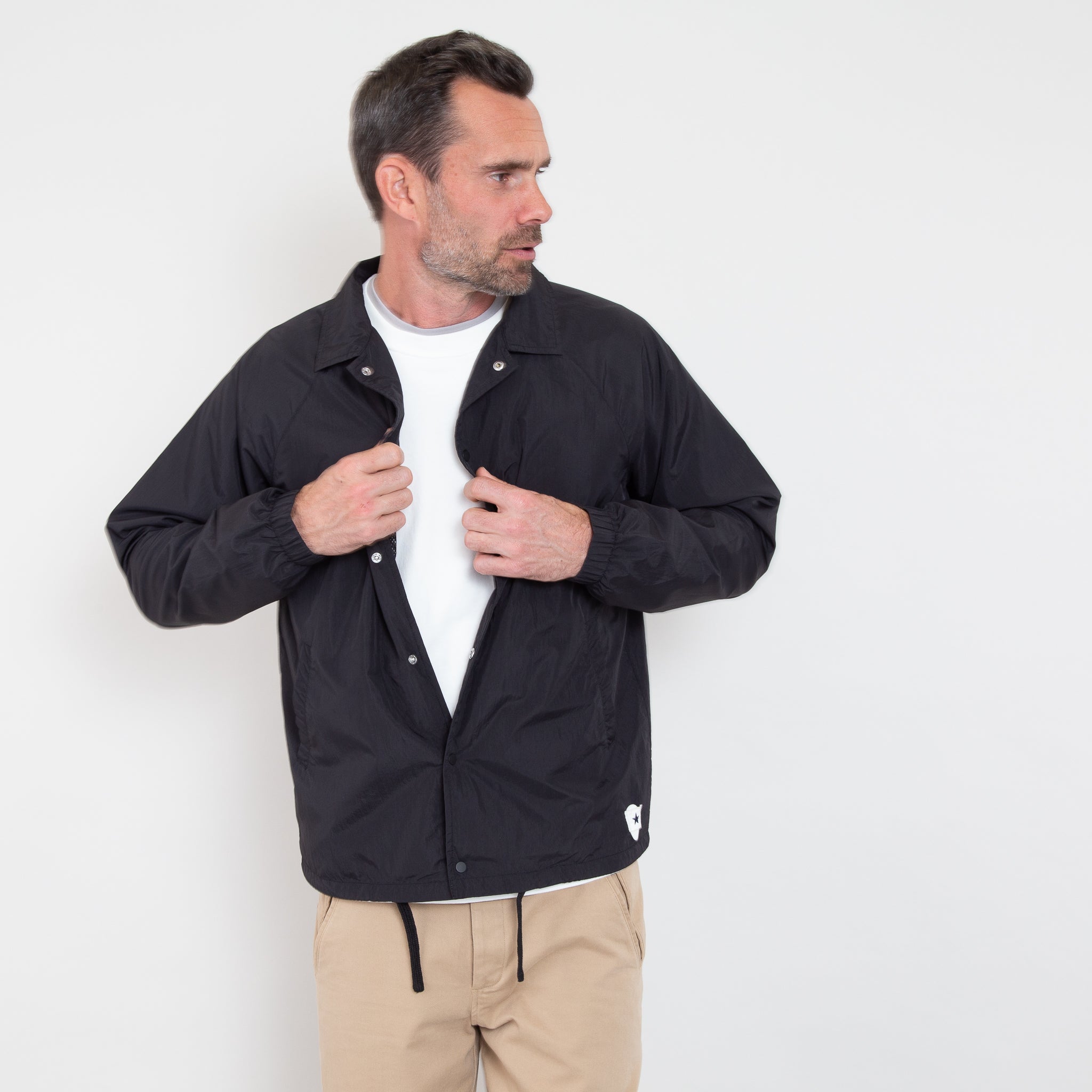 Sounder Golf | Sounder Golf | Clothing | Outerwear | Shivas Jacket - Black | Outerwear