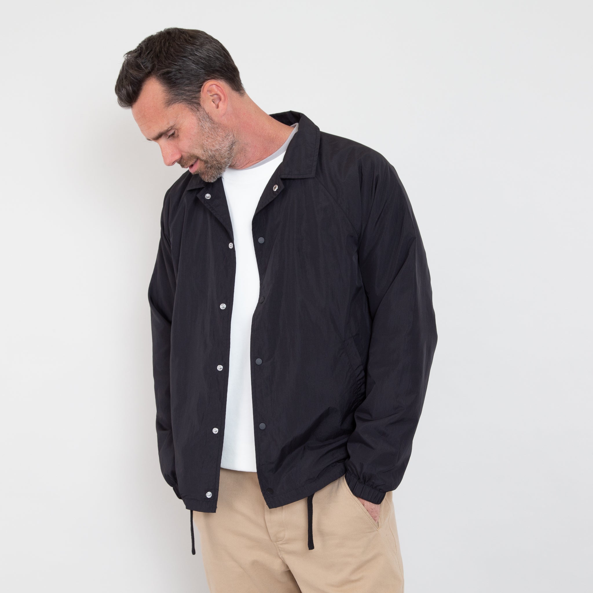 Sounder Golf | Sounder Golf | Clothing | Outerwear | Shivas Jacket - Black | Outerwear