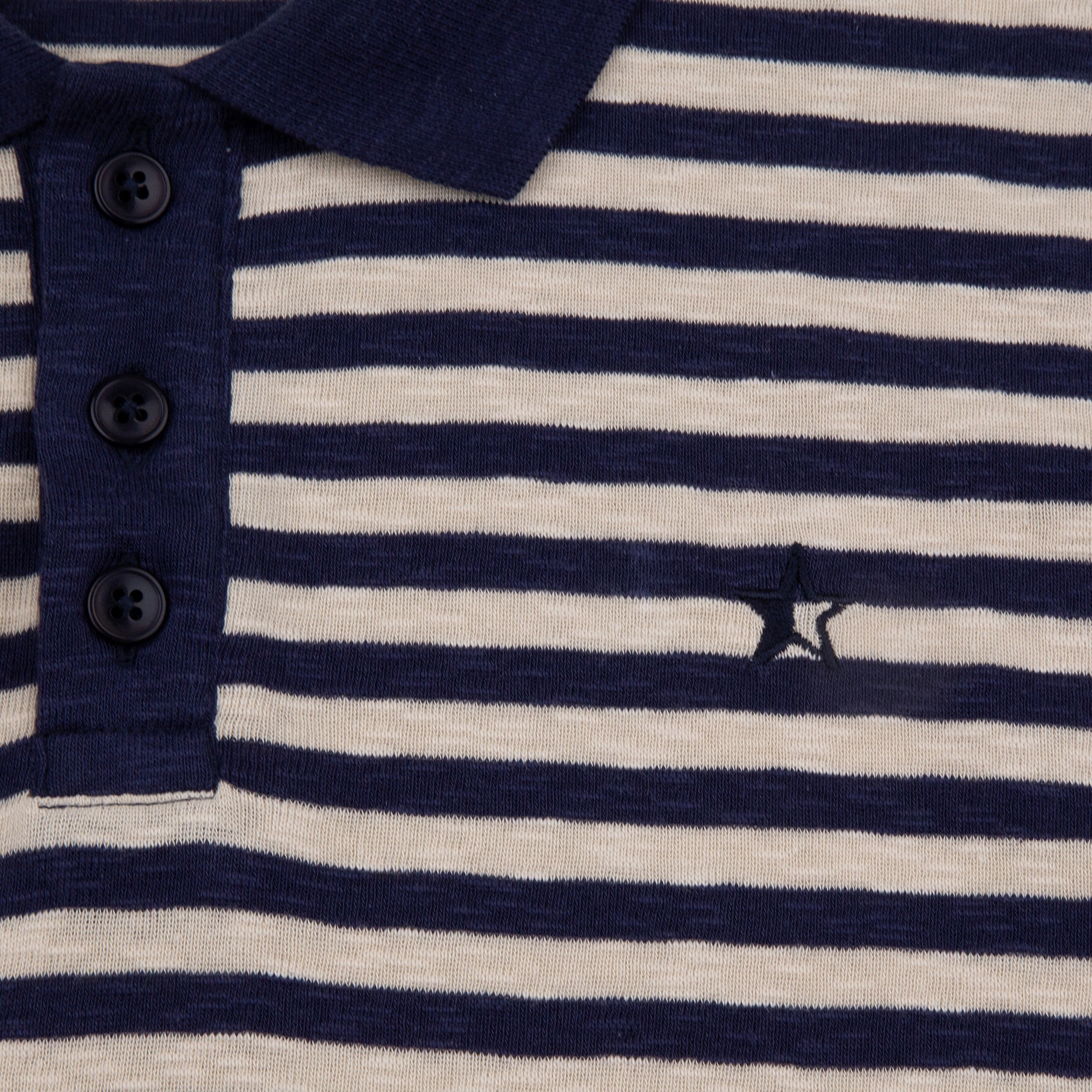 Sounder Golf | Sounder Golf | Clothing | Polos | Fuzzy Polo - Navy and Off White | Polos