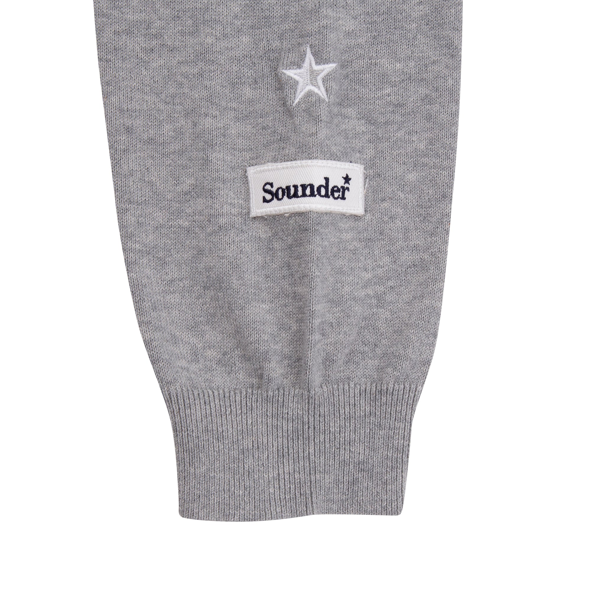 Sounder Golf | Sounder Golf | Clothing | Knits | Fine Cut Knitted Polo - Light Grey Melange | Knits & Sweats