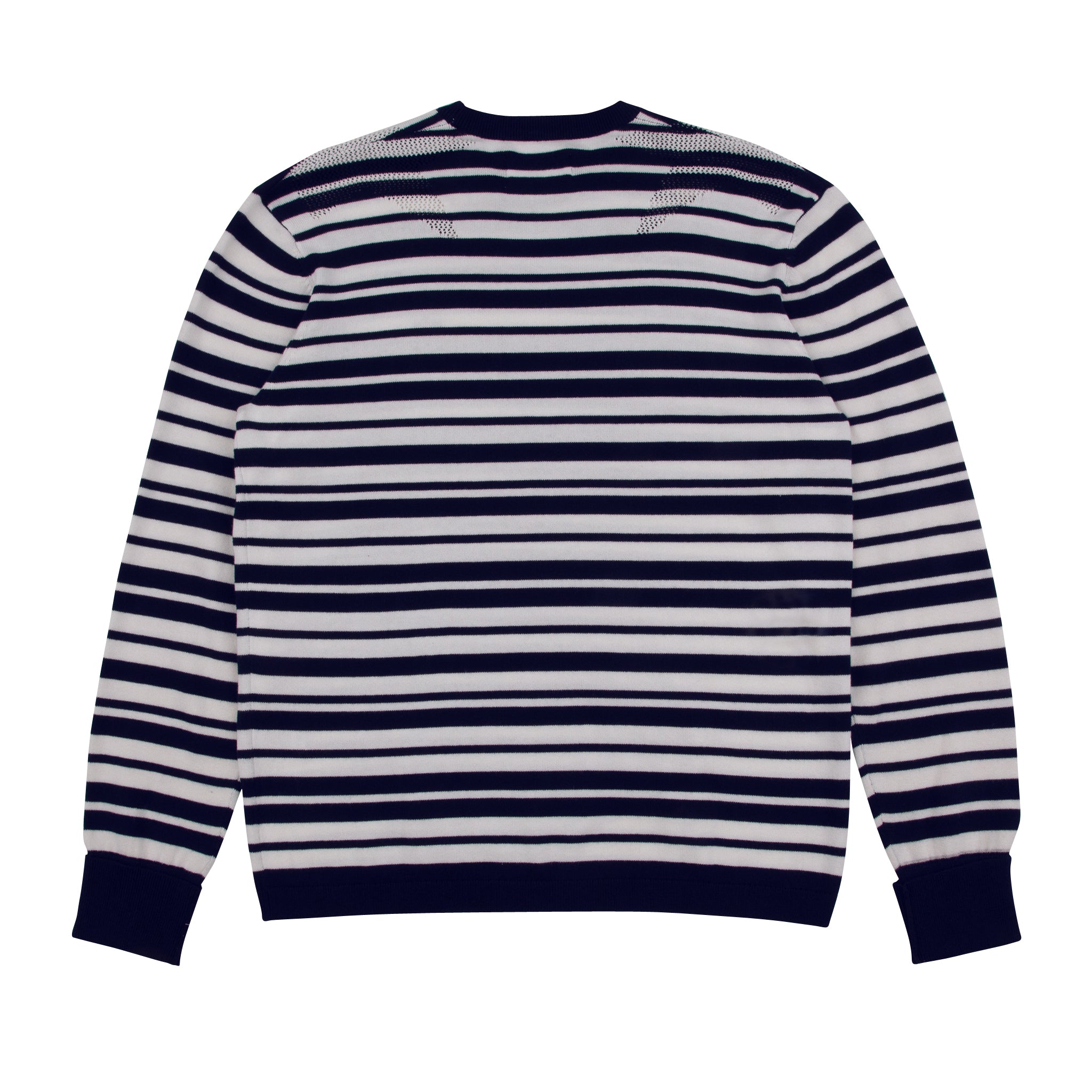 Sounder Golf | Sounder Golf | Clothing | Knits | Cosmos Knit - Deep Navy and Off White Stripe | Knits & Sweats