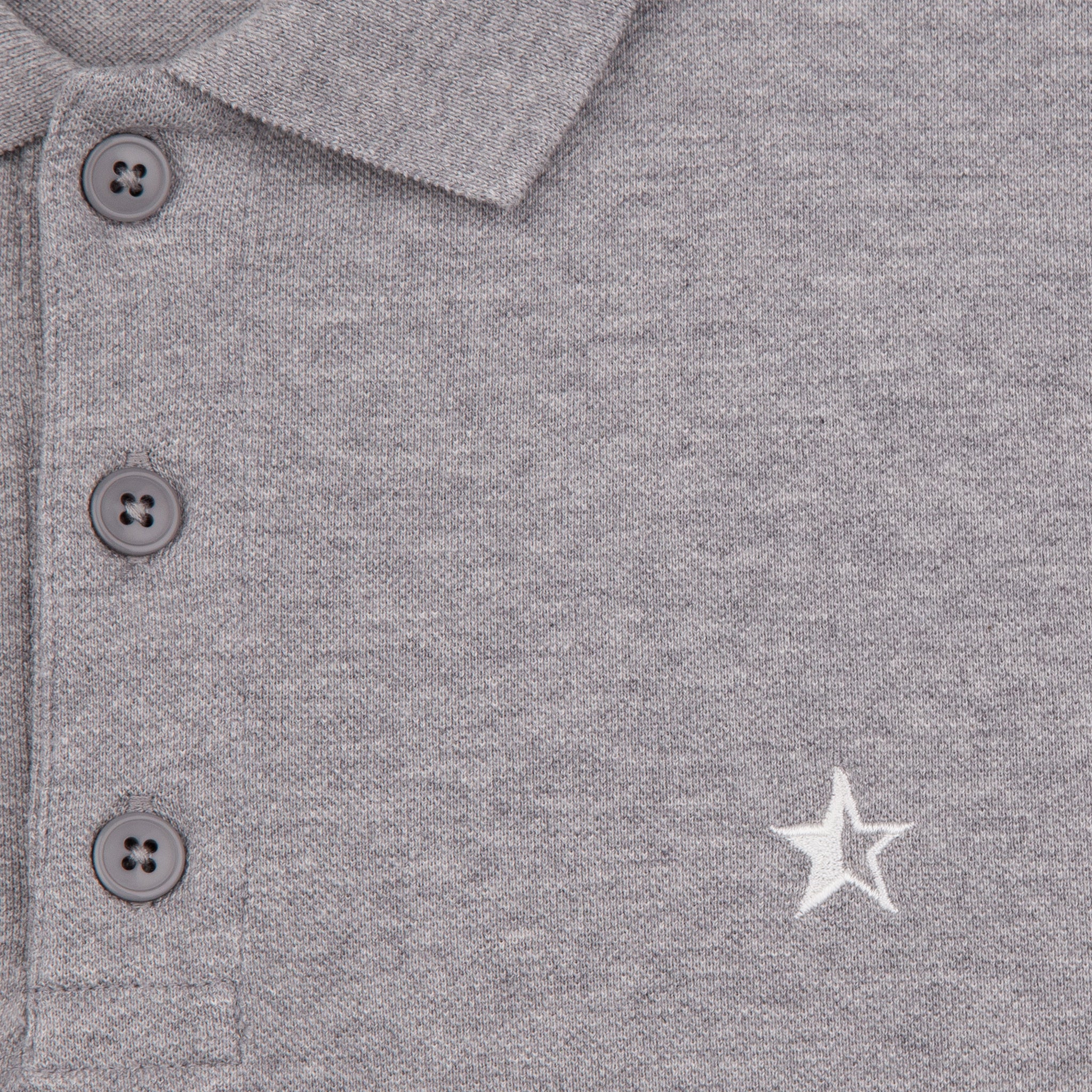 Sounder Golf | Sounder Golf | Clothing | Polos | Play Well Polo - Light Grey Melange | Polos