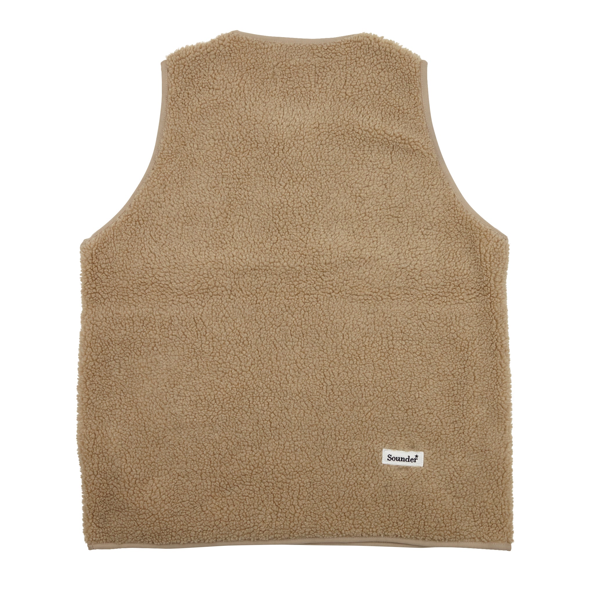 Sounder Golf | Sounder Golf | Clothing | Fleeces | Himalayas Overhead Gilet - Oat | Outerwear