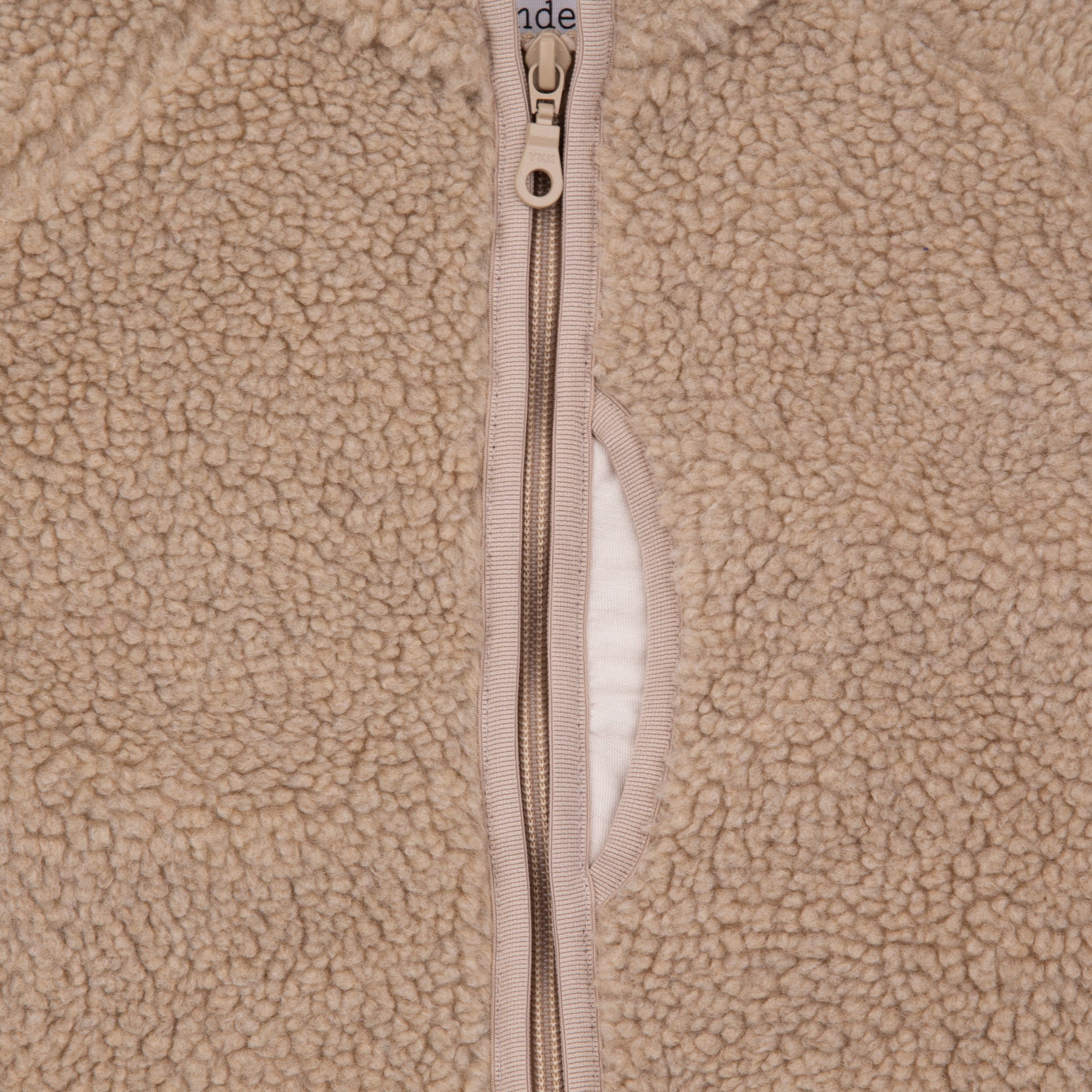 Sounder Golf | Sounder Golf | Clothing | Fleeces | Himalayas Fleece Jacket - Oat | Outerwear