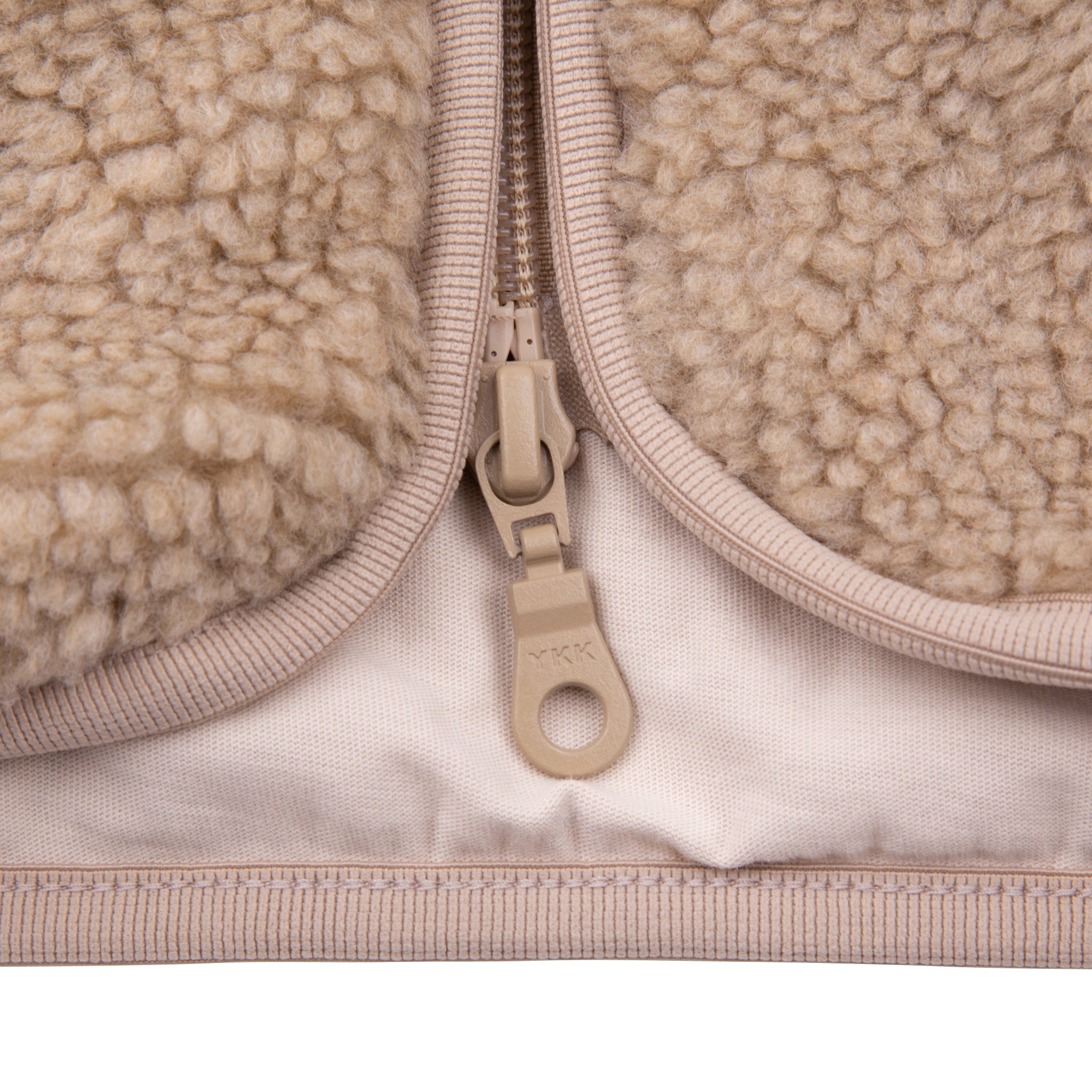 Sounder Golf | Sounder Golf | Clothing | Fleeces | Himalayas Fleece Jacket - Oat | Outerwear