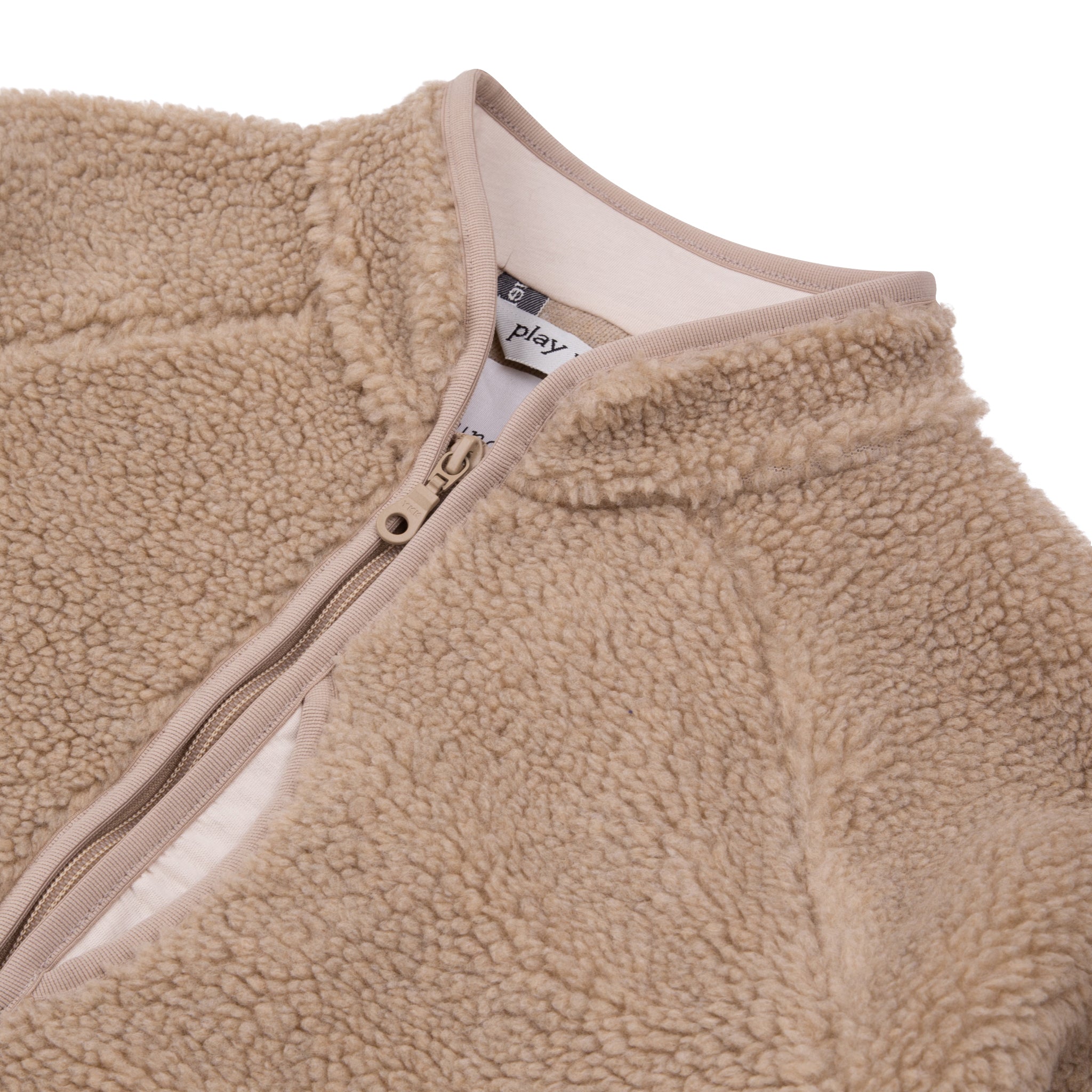 Sounder Golf | Sounder Golf | Clothing | Fleeces | Himalayas Fleece Jacket - Oat | Outerwear