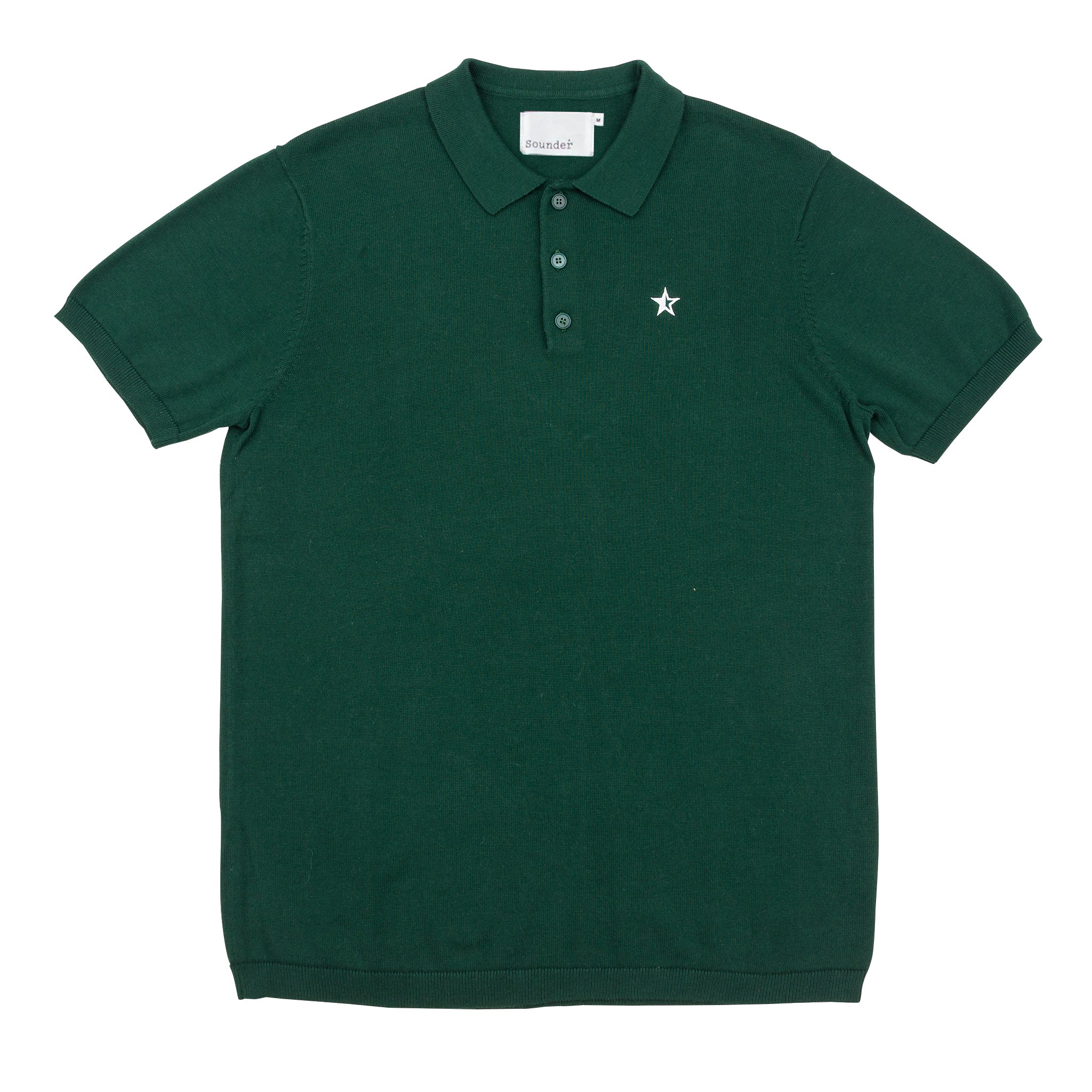 Sounder Golf | Sounder Golf | Polos | Play Well Knitted Polo - Pine | Polos