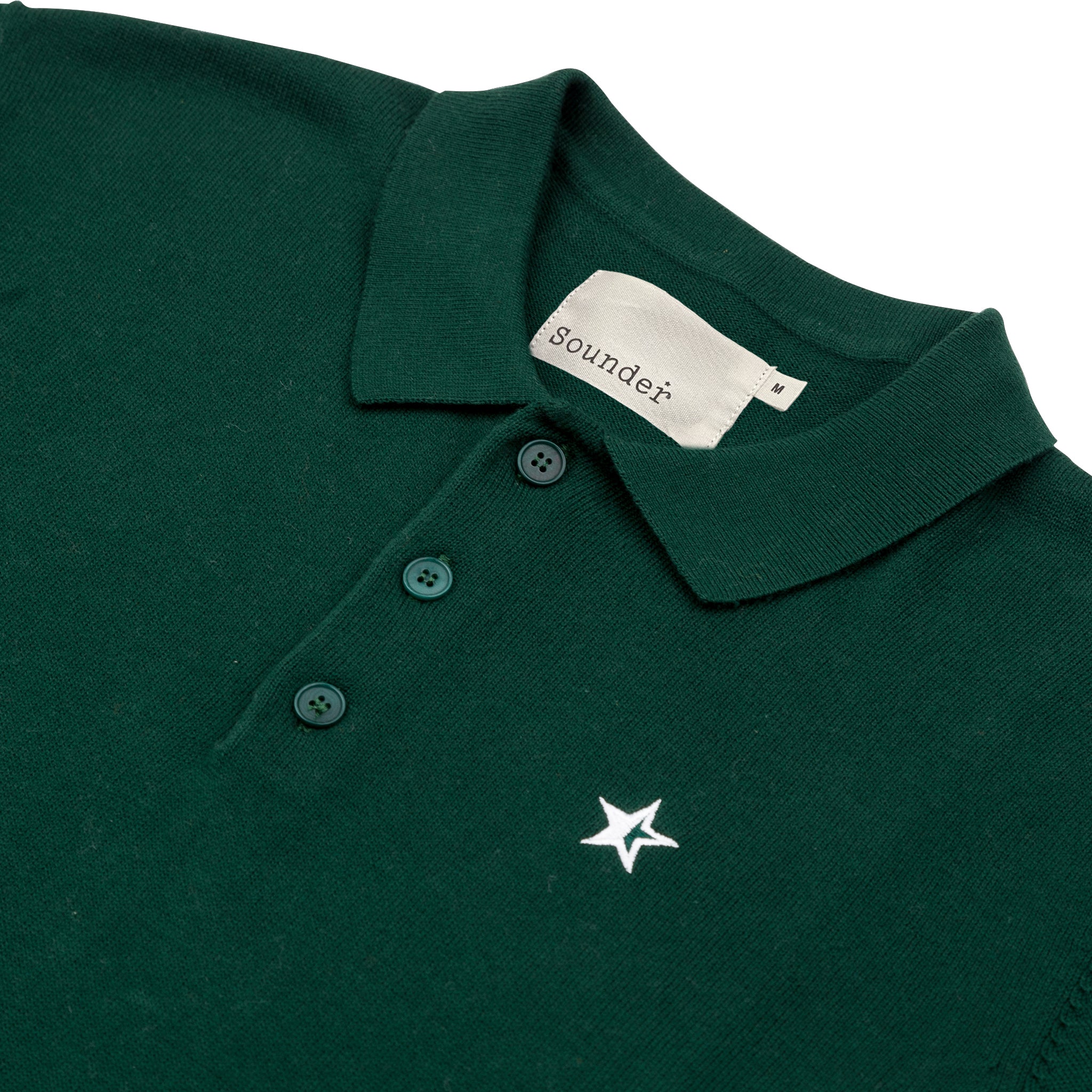 Sounder Golf | Sounder Golf | Polos | Play Well Knitted Polo - Pine | Polos