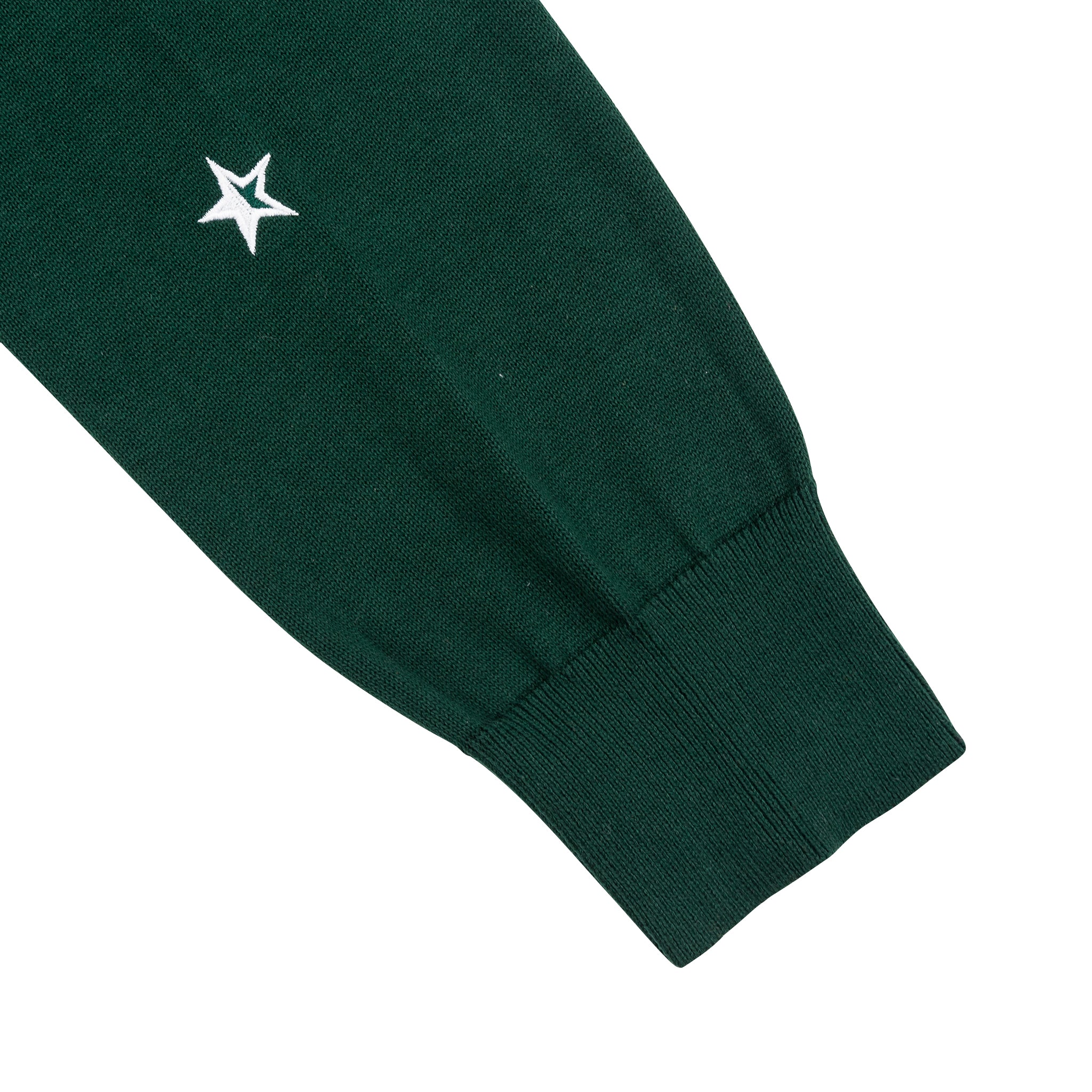 Sounder Golf | Sounder Golf | Knits | Fine Cut Half Zip Knit - Pine | Knits & Sweats